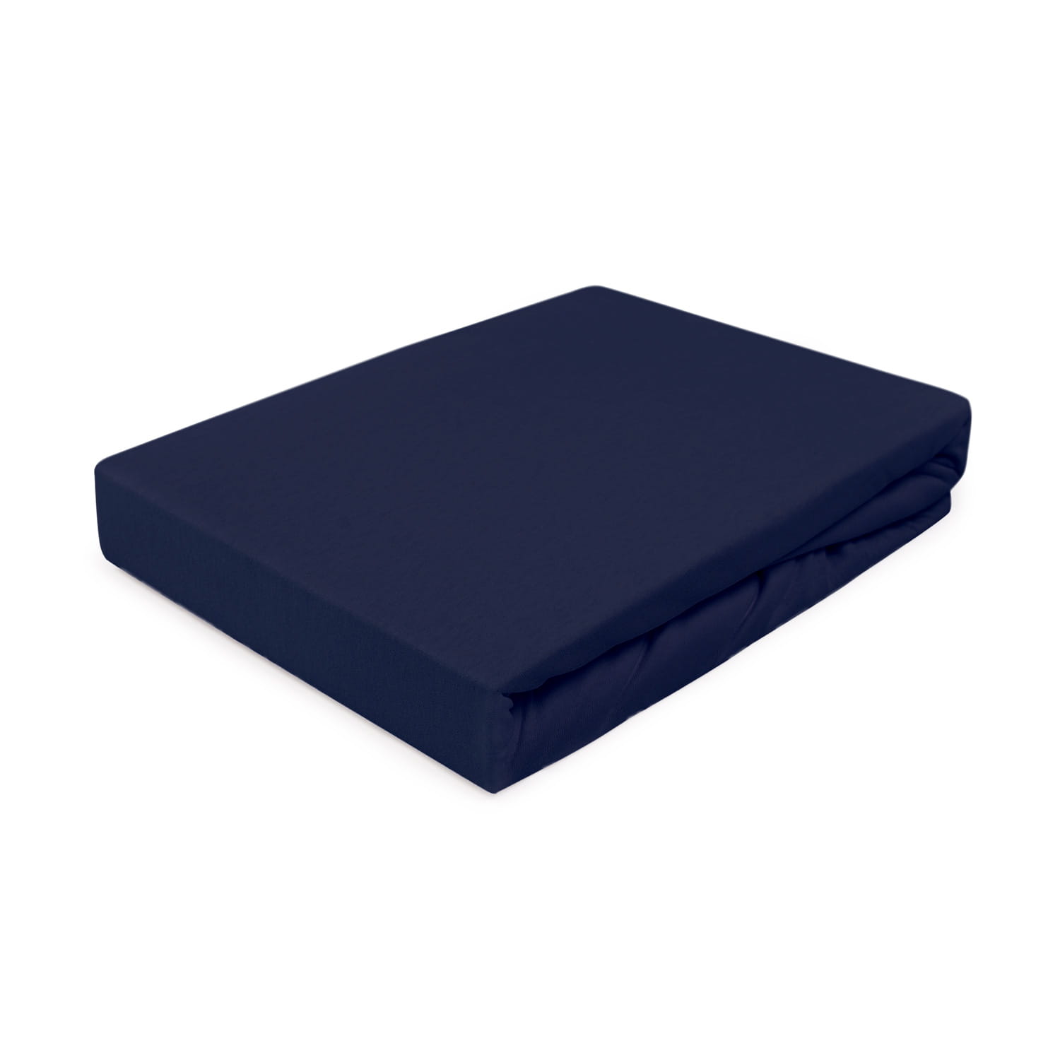 Prześcieradło z gumką 220x200 jersey 100% BAWEŁNA kolor granat