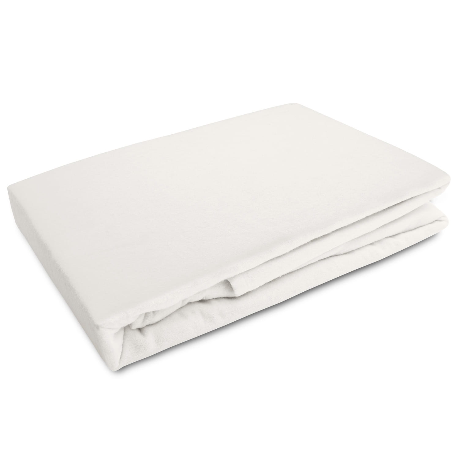 Prześcieradło z gumką 180x200 flanela kolor ecru