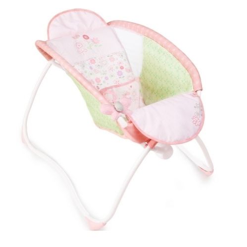Bright Starts łóżeczko koszyczek pink
