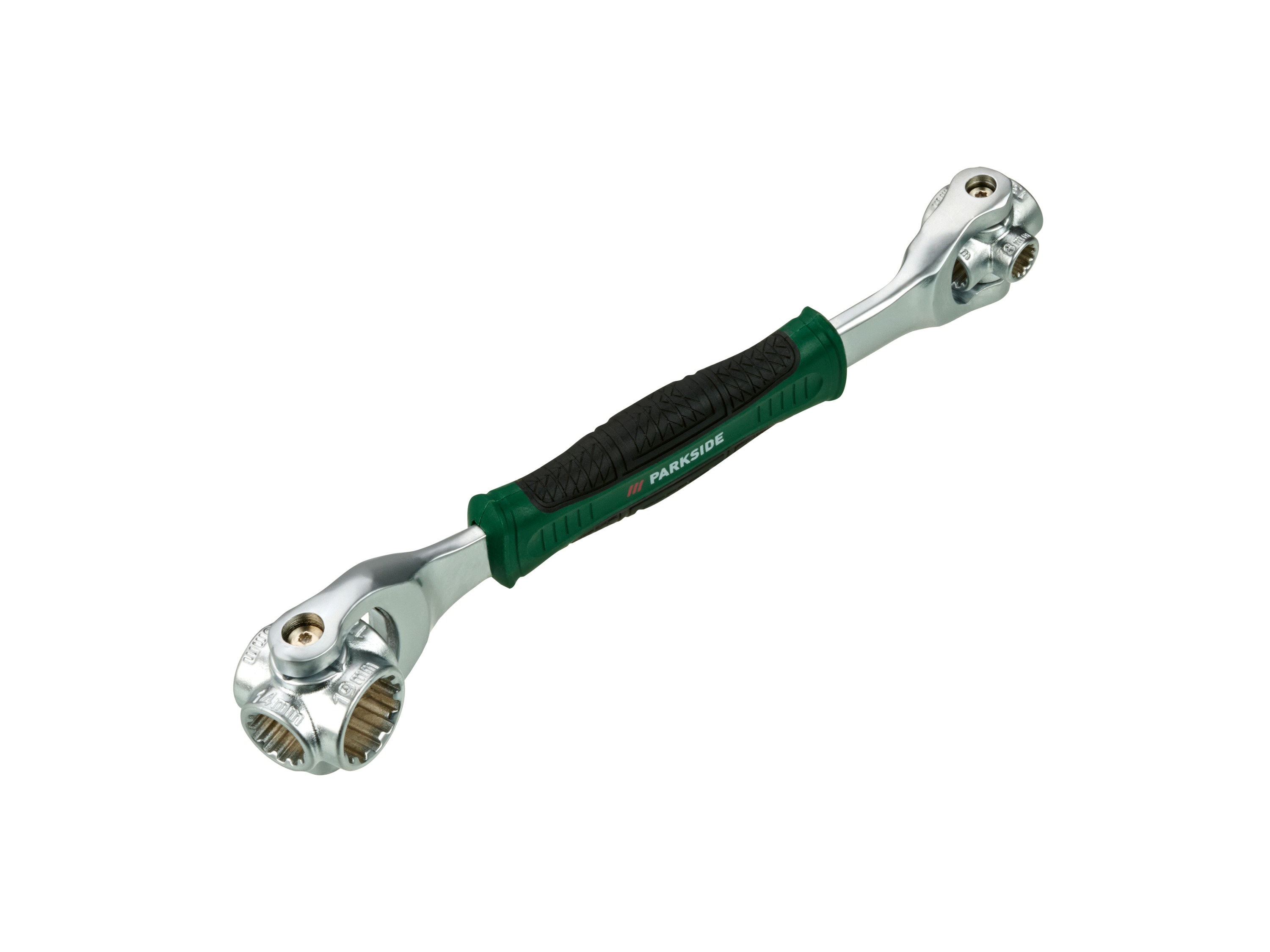 Parkside Grzechotka wielofunkcyjna lub klucz nasadowy Klucz uniwersalny 48 w 1