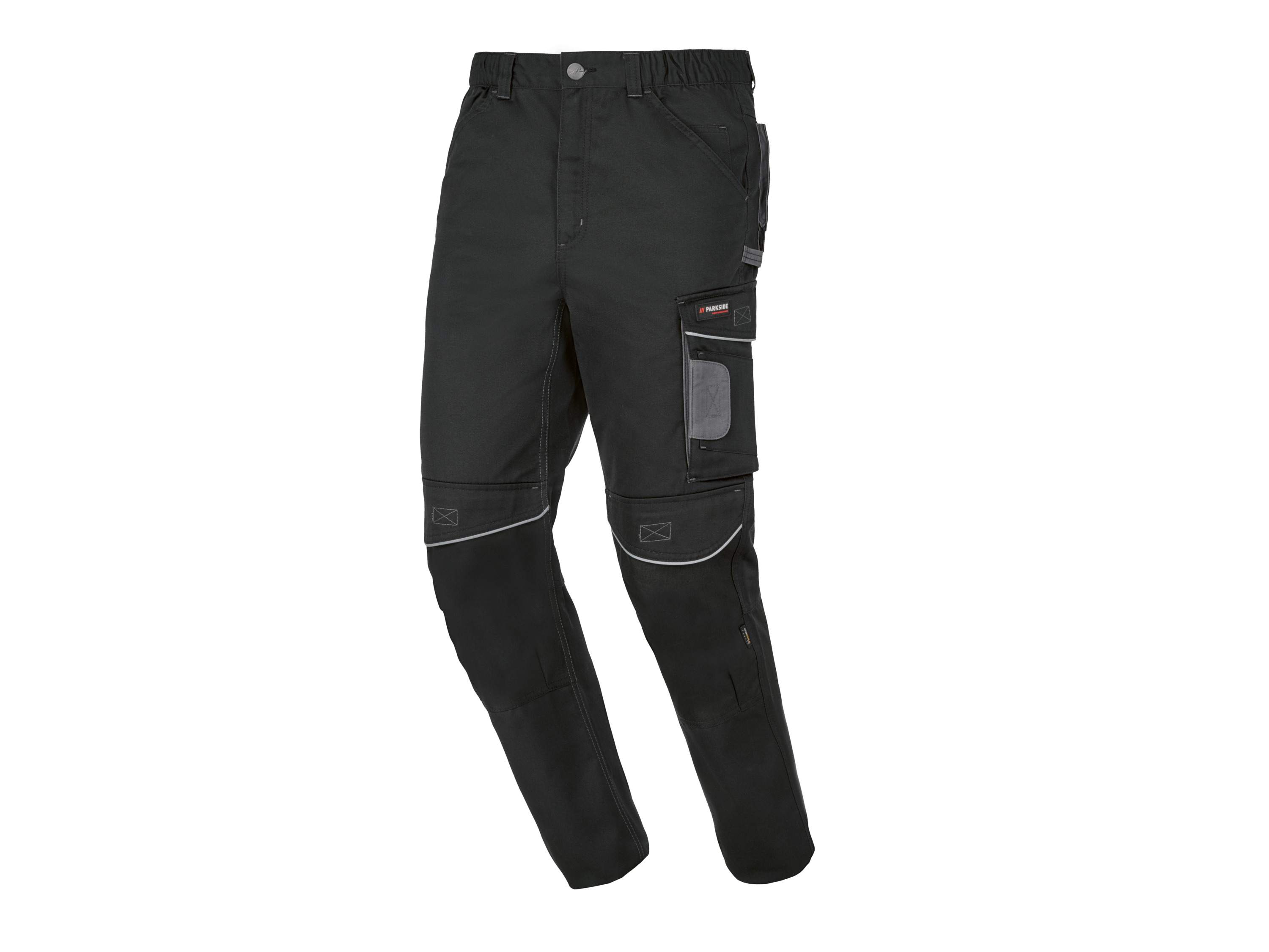 Parkside Performance Spodnie robocze męskie Czarny, 56