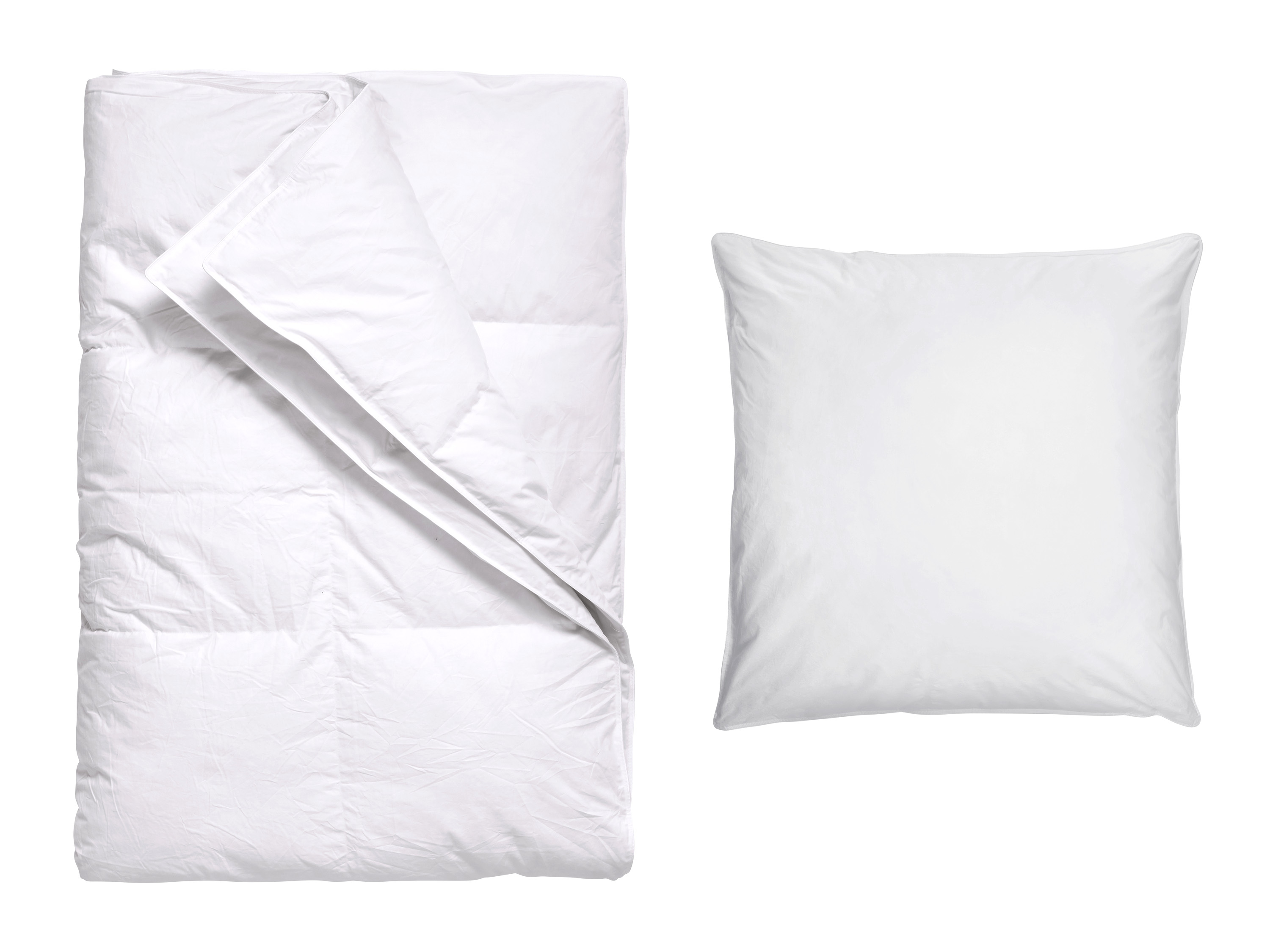 Livarno Zestaw Kołdra z pierza i puchu, 140 x 200 cm z poduszką z pierza i puchu, 80 x 70 cm