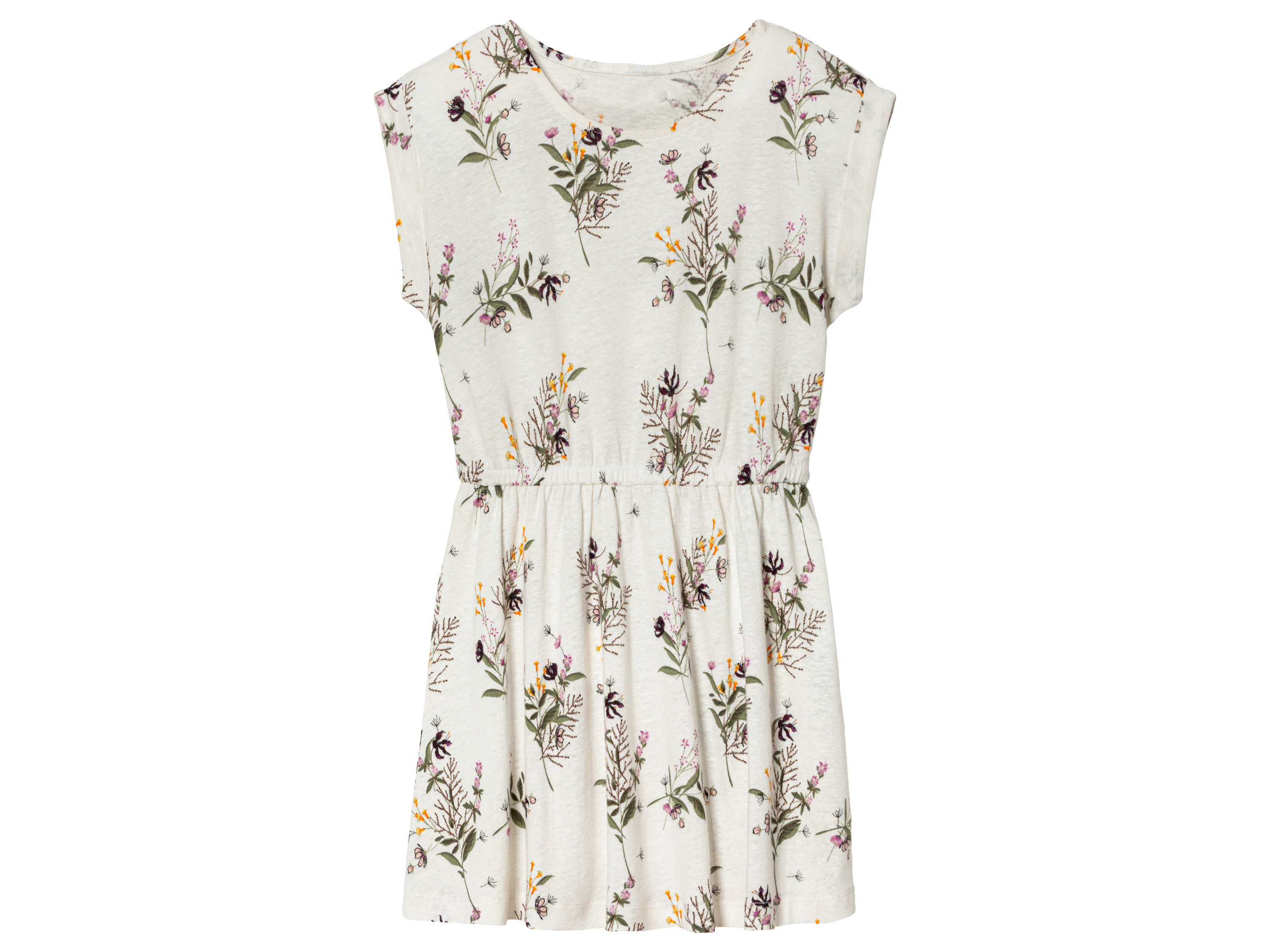 lupilu Sukienka dziewczęca z wiskozą 98/104, Biały