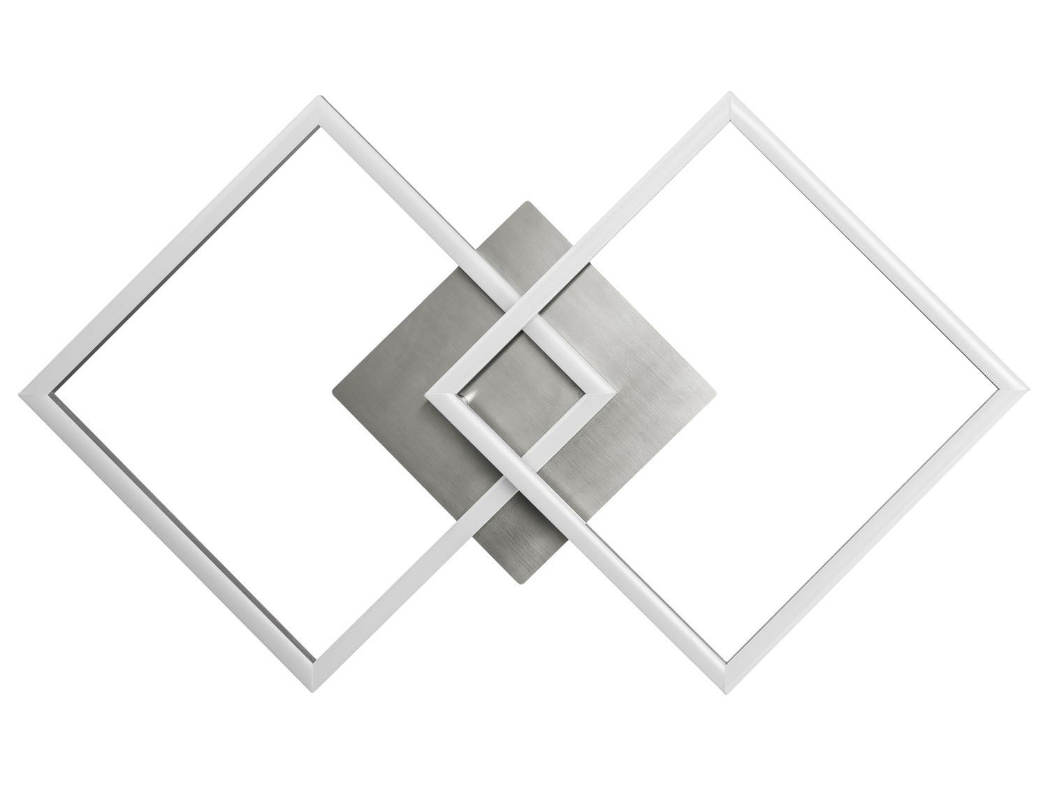 Livarno home Lampa ścienna lub sufitowa LED Czworokątny