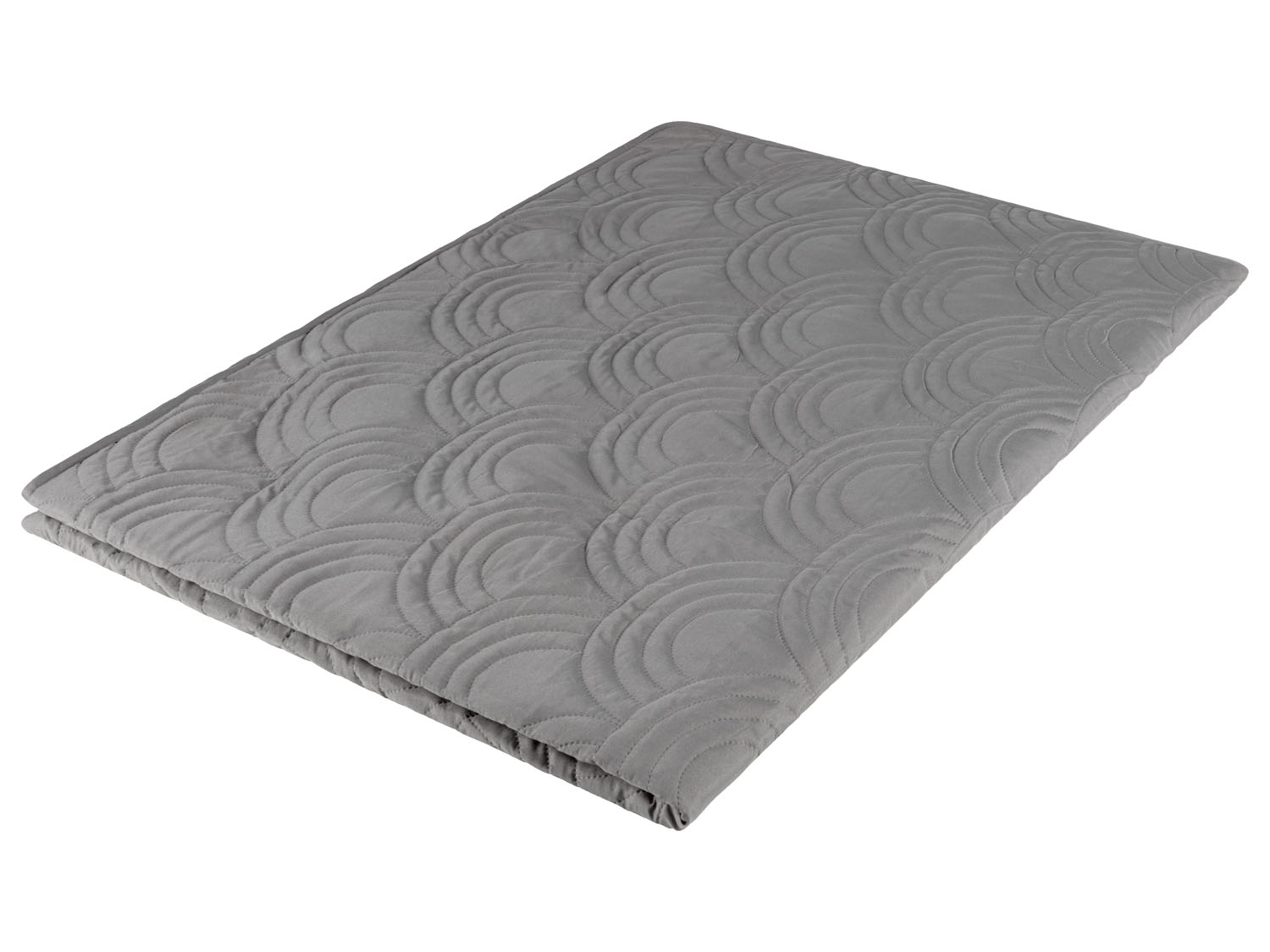 Livarno home Narzuta na łóżko, pikowana, 210 x 280 cm Ciemnoszary