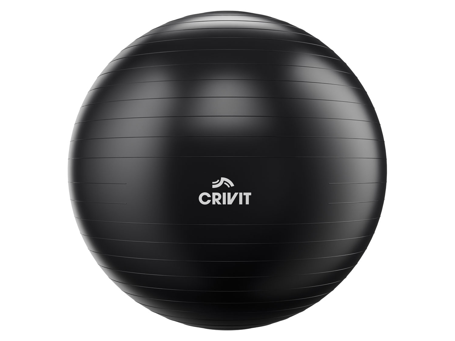 Crivit Piłka gimnastyczna, 1 szt. 85 cm Real Black