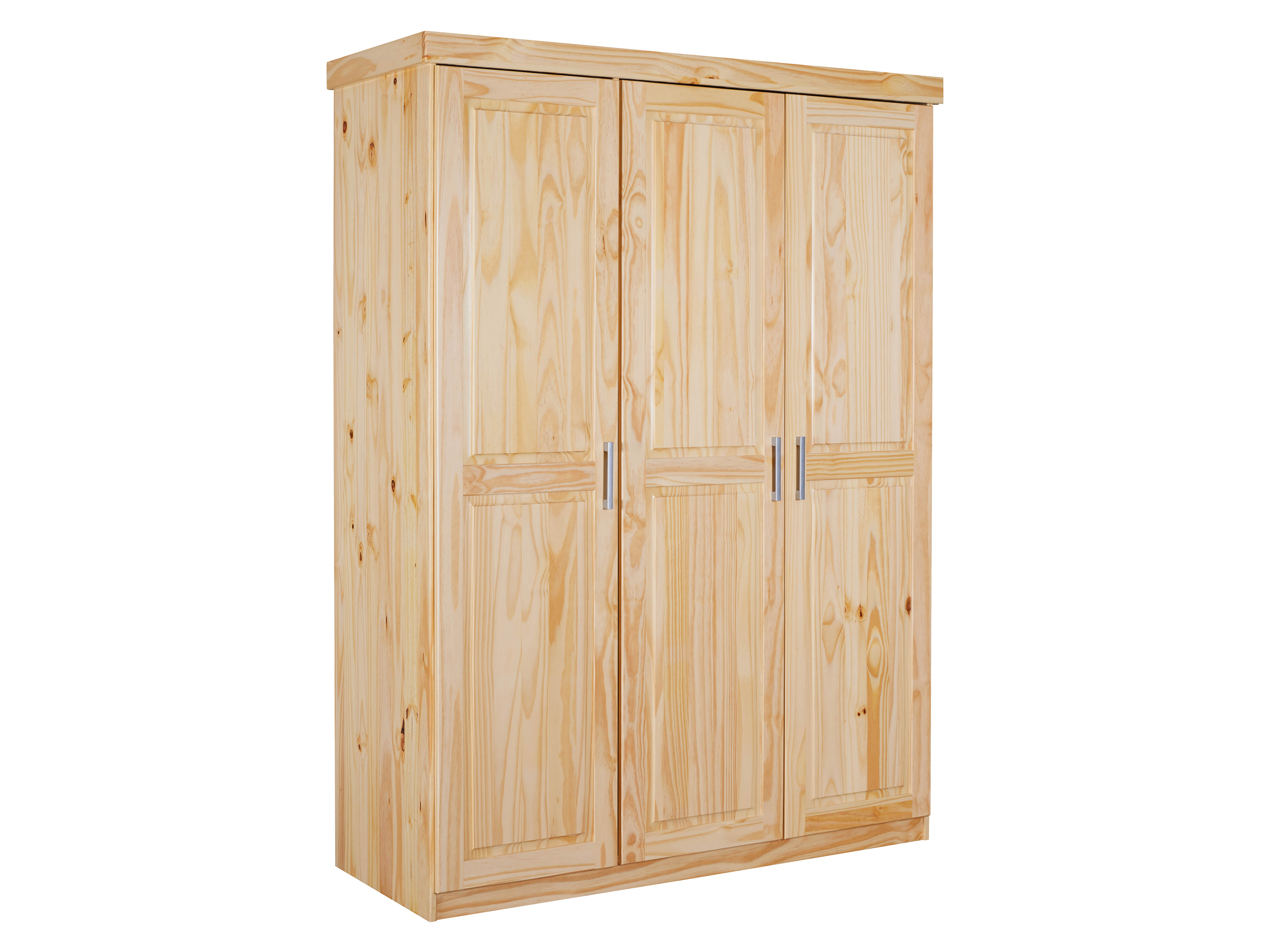 Inter Link Szafa, trwała i stabilna. 3-drzwiowa, Naturalny