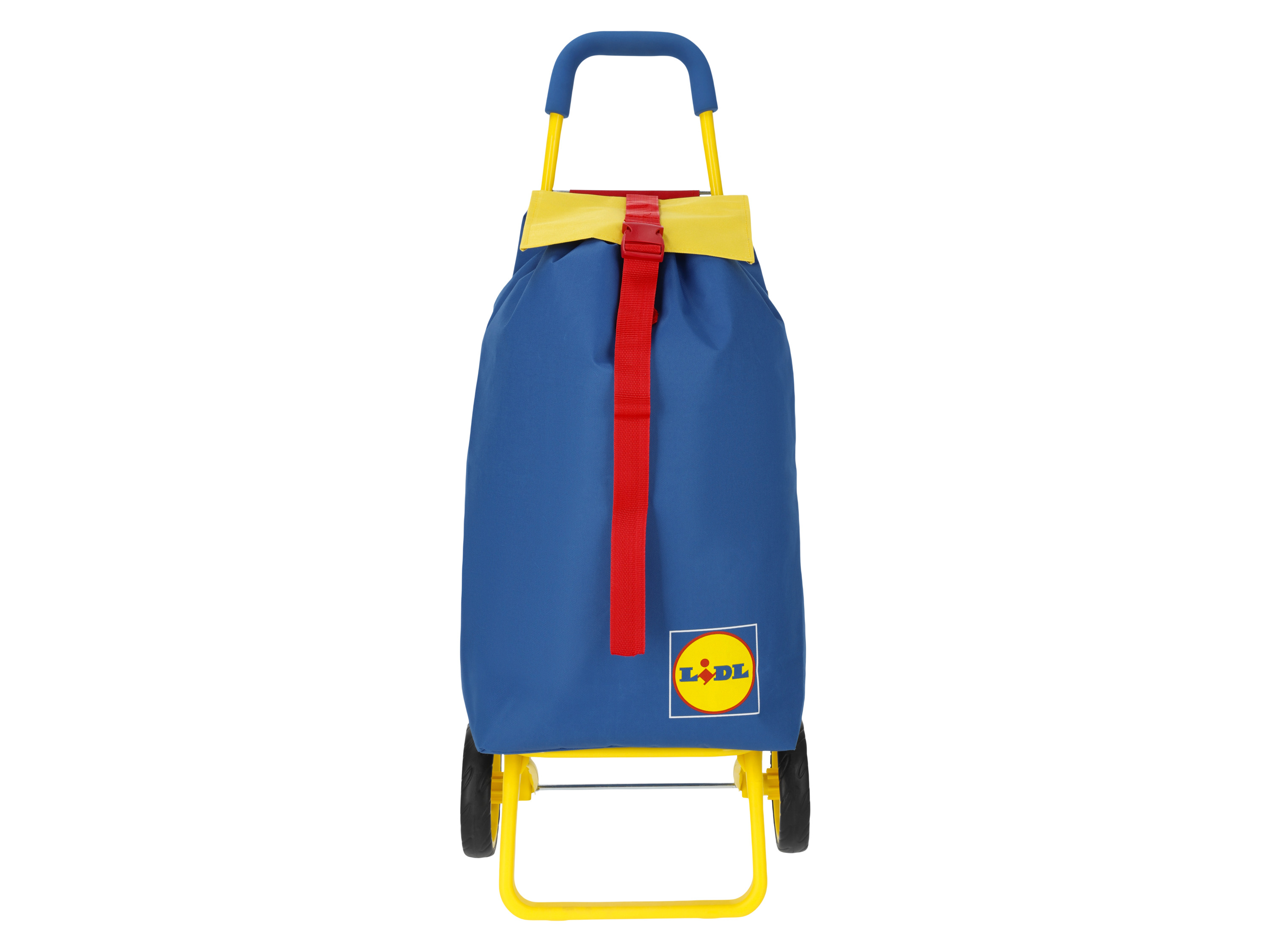 Wózek na zakupy z logo Lidl Niebieski