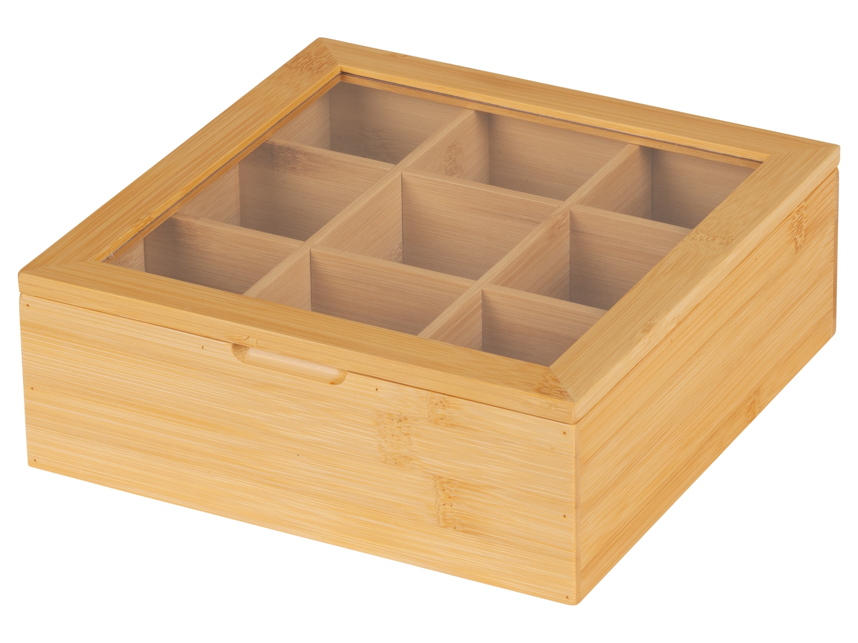 Wenko Bambusowy pojemnik na herbatę/kawę Pojemnik na herbatę