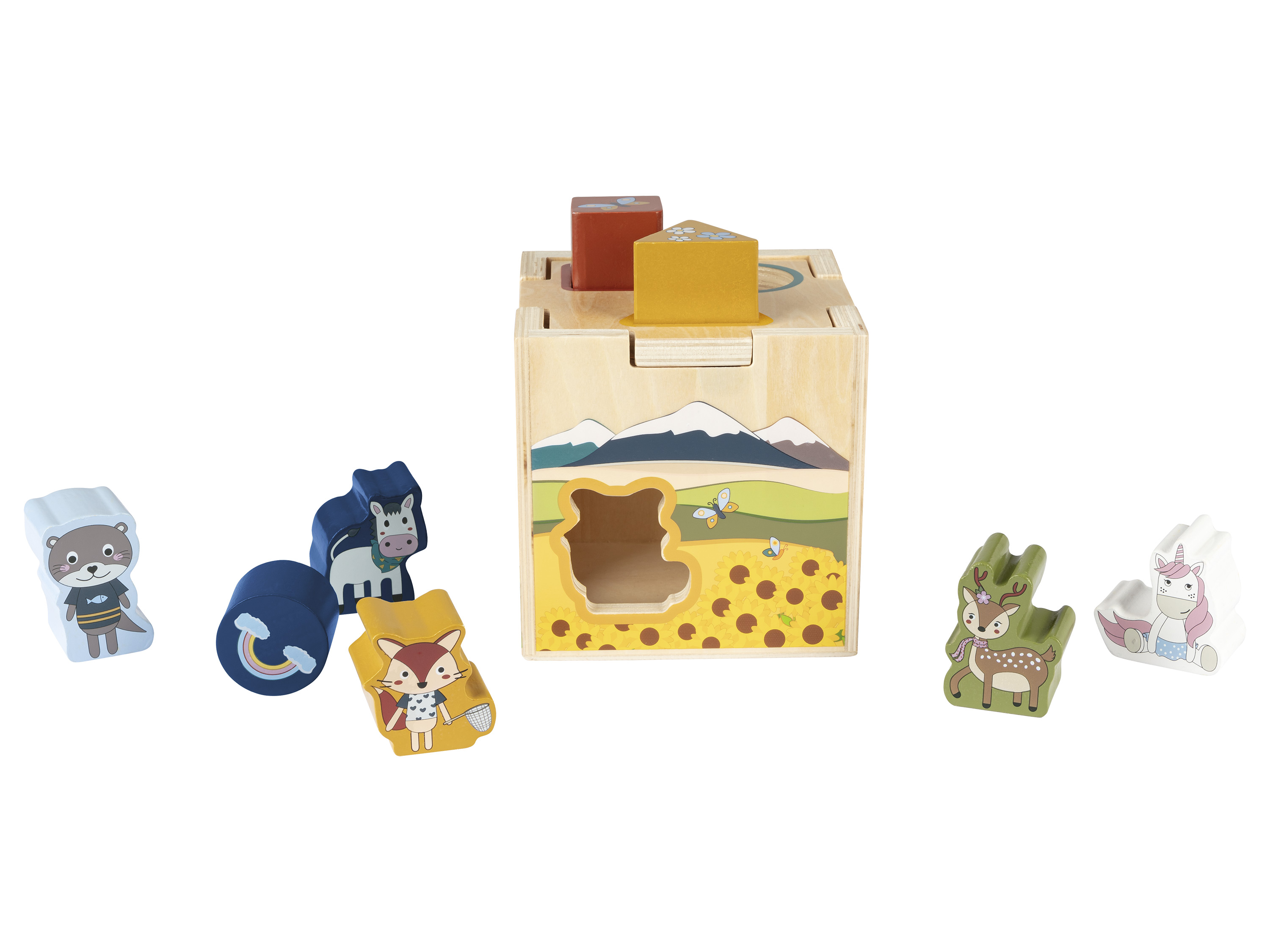 lupilu Zabawki motoryczne drewniane Sorter