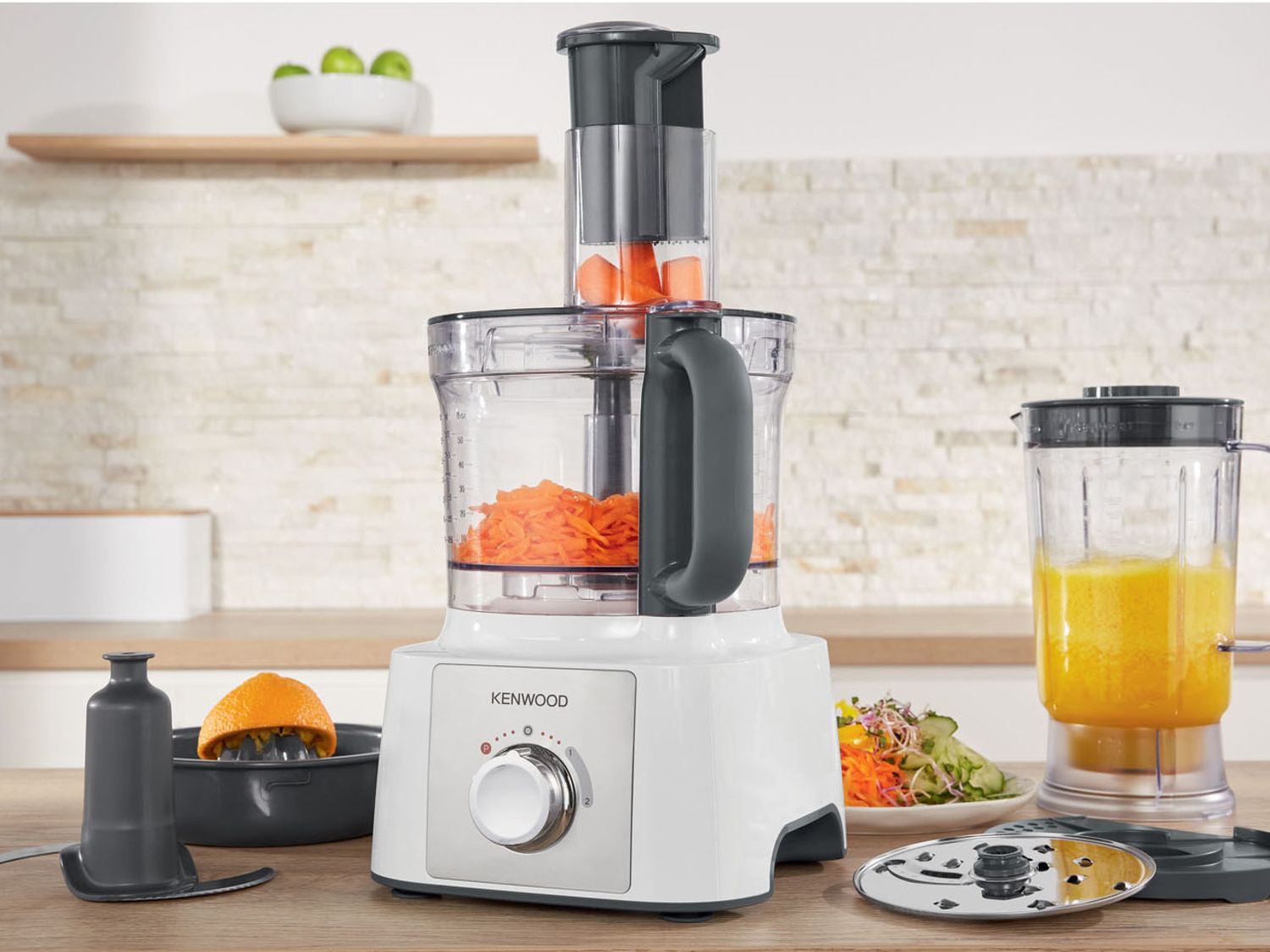 Kenwood Wielofunkcyjny robot kuchenny Fdp65.450Wh, 1000 W