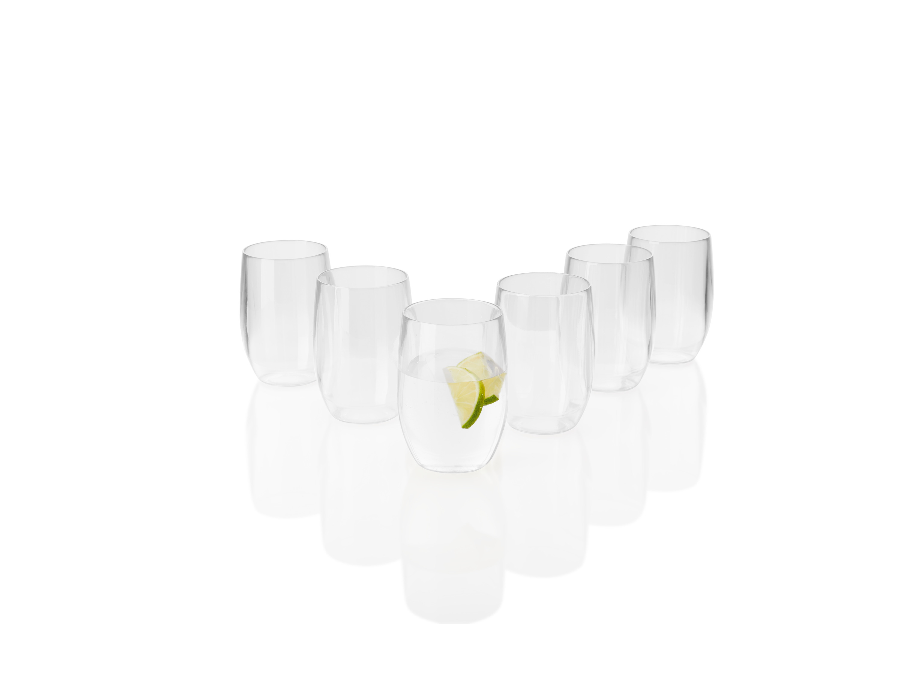 Ernesto Kieliszki do wina \ kieliszki do szampana \ kieliszki do wody, 6 sztuk Szklanki do wody, Przezroczysty