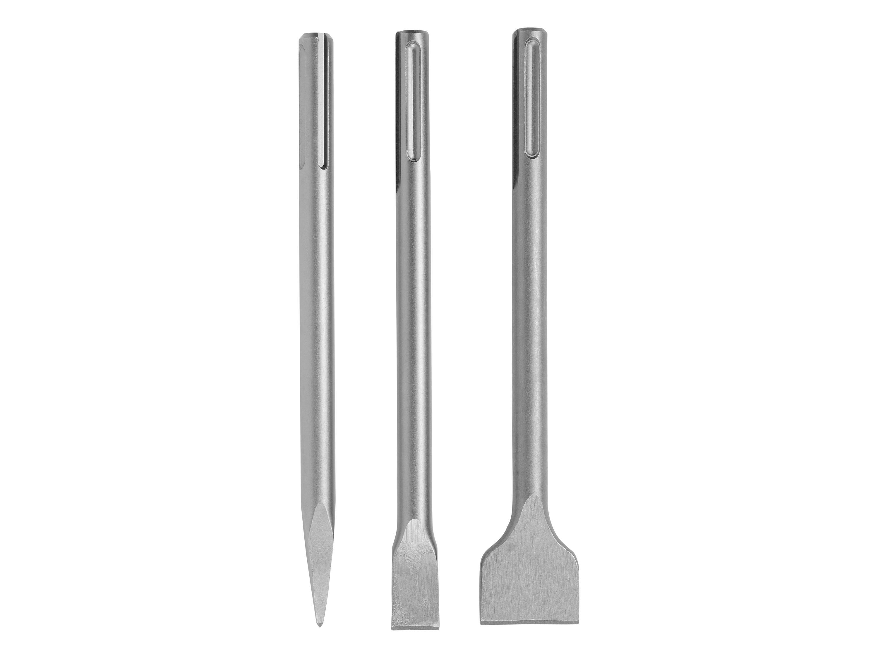 Parkside Zestaw dłut SDS-Max, 3 szt. / Zestaw dłut do płytek SDS-Max, 2 szt. Zestaw dłut, 3 szt.