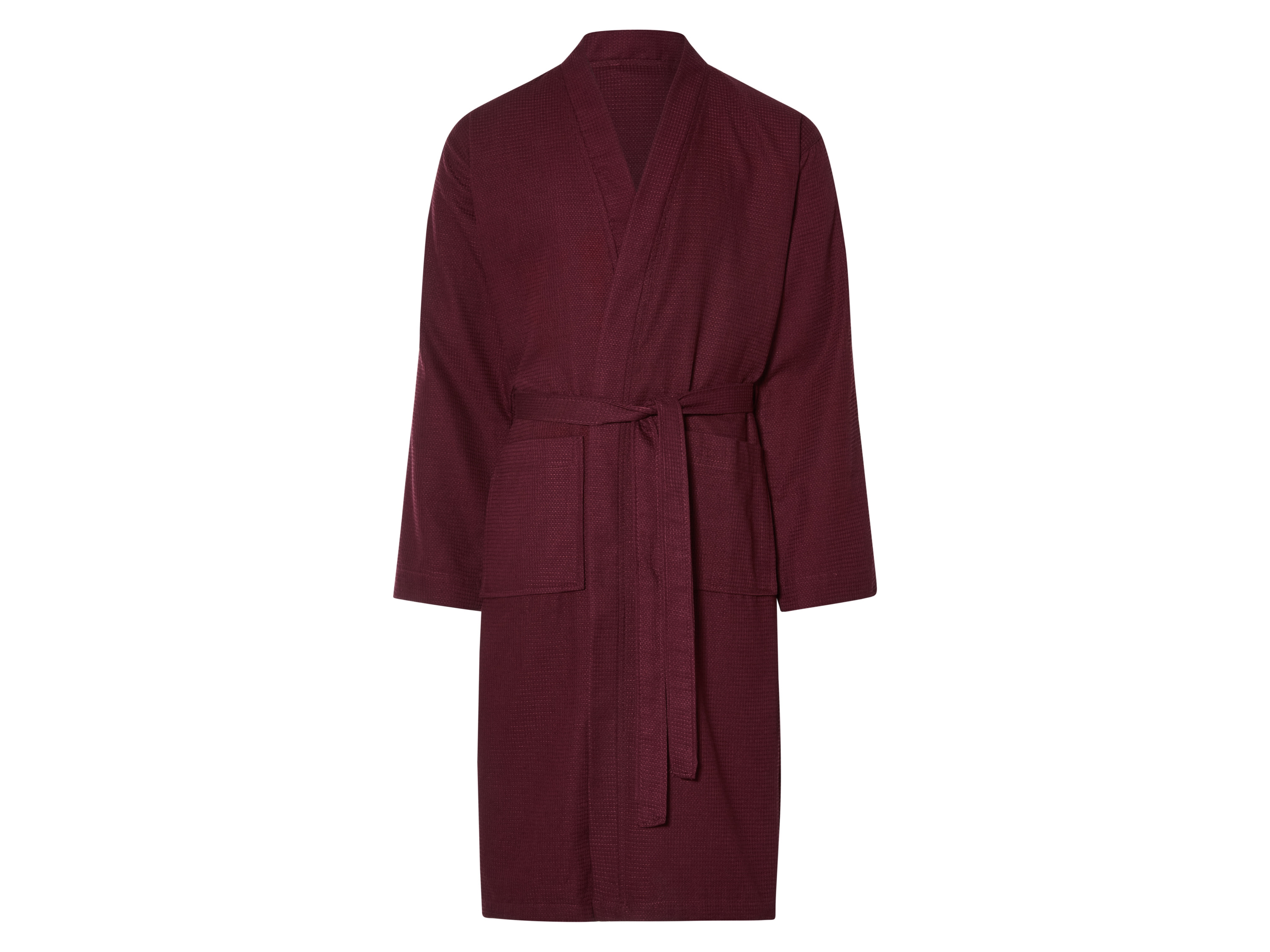 Livarno home Szlafrok unisex Bordowy, XL