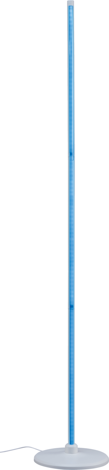 Livarno Lampa podłogowa LED z czujnikiem audio Biały