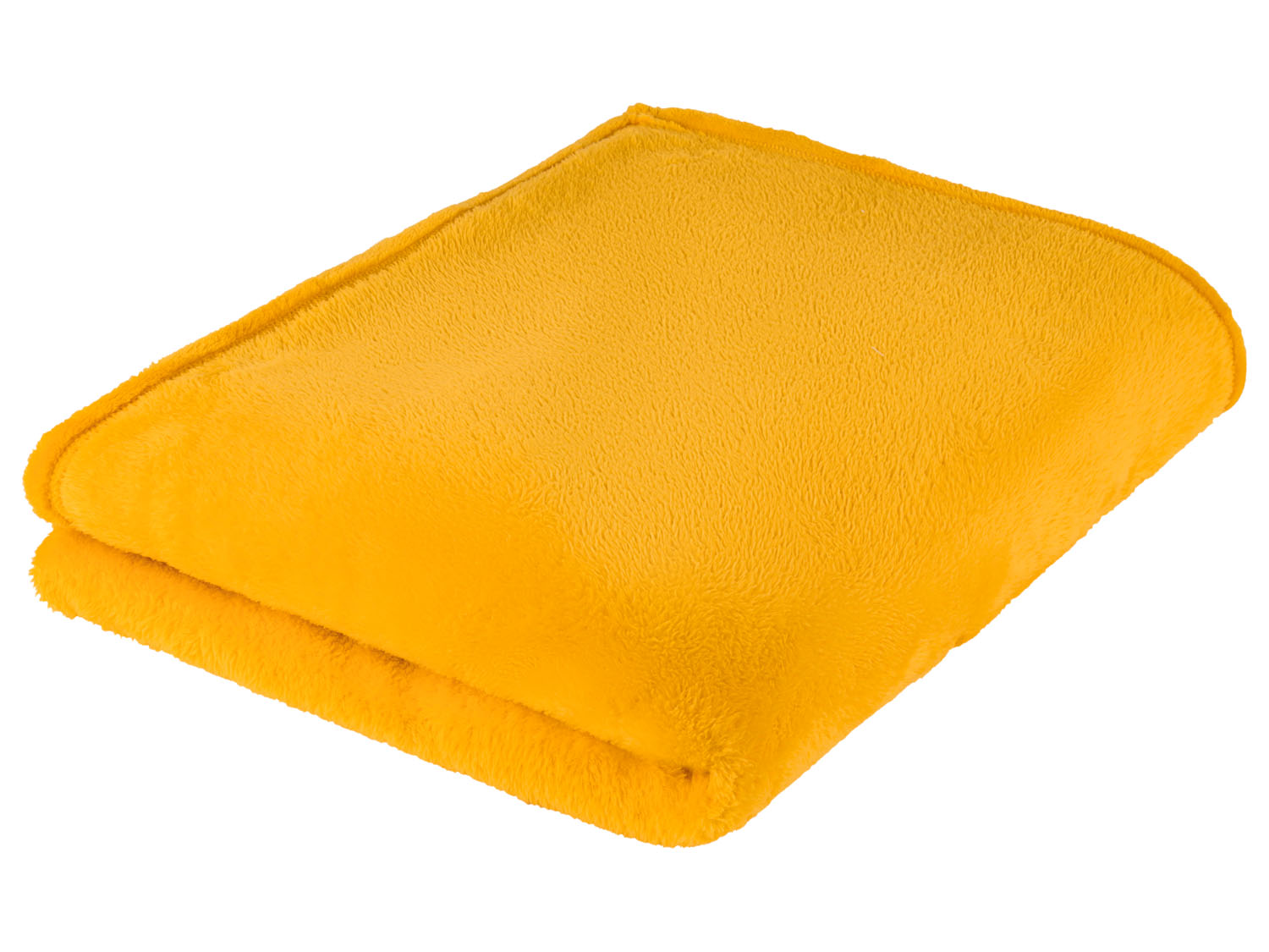Livarno home Koc z mikrowłókna, 150 x 200 cm Żółty