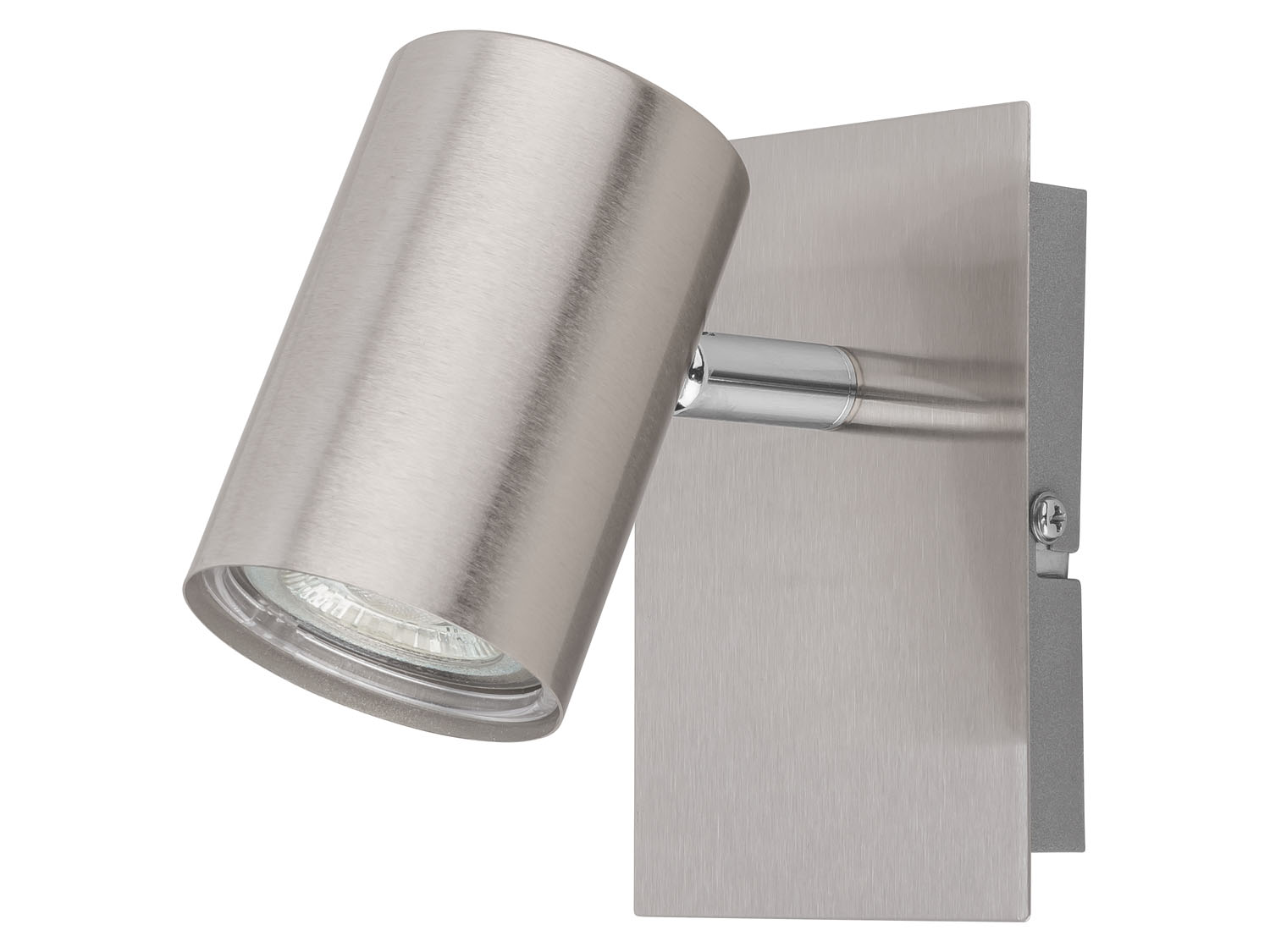 Livarno home Reflektor LED Matowy nikiel