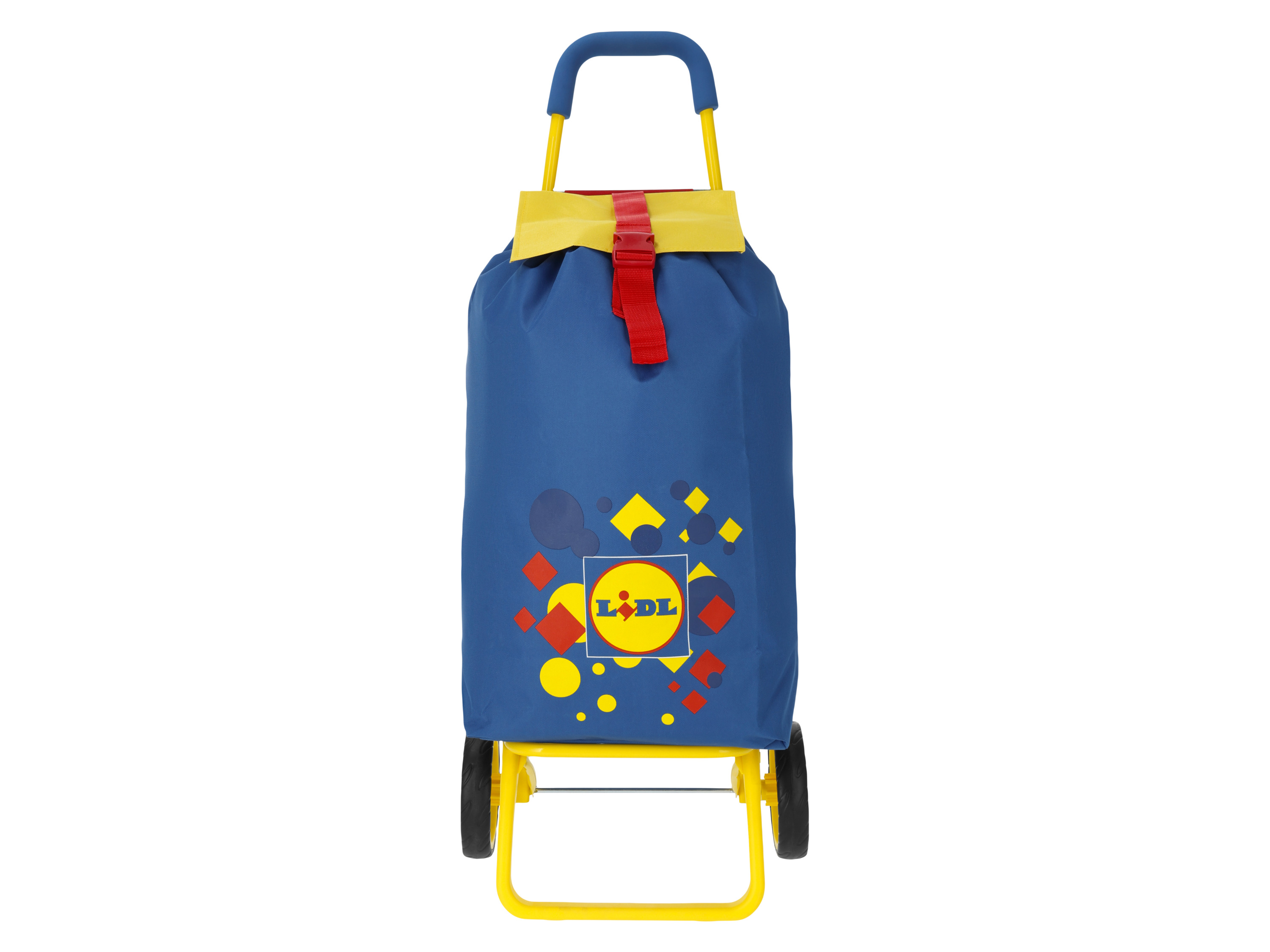 Wózek na zakupy z logo Lidl Kolorowy