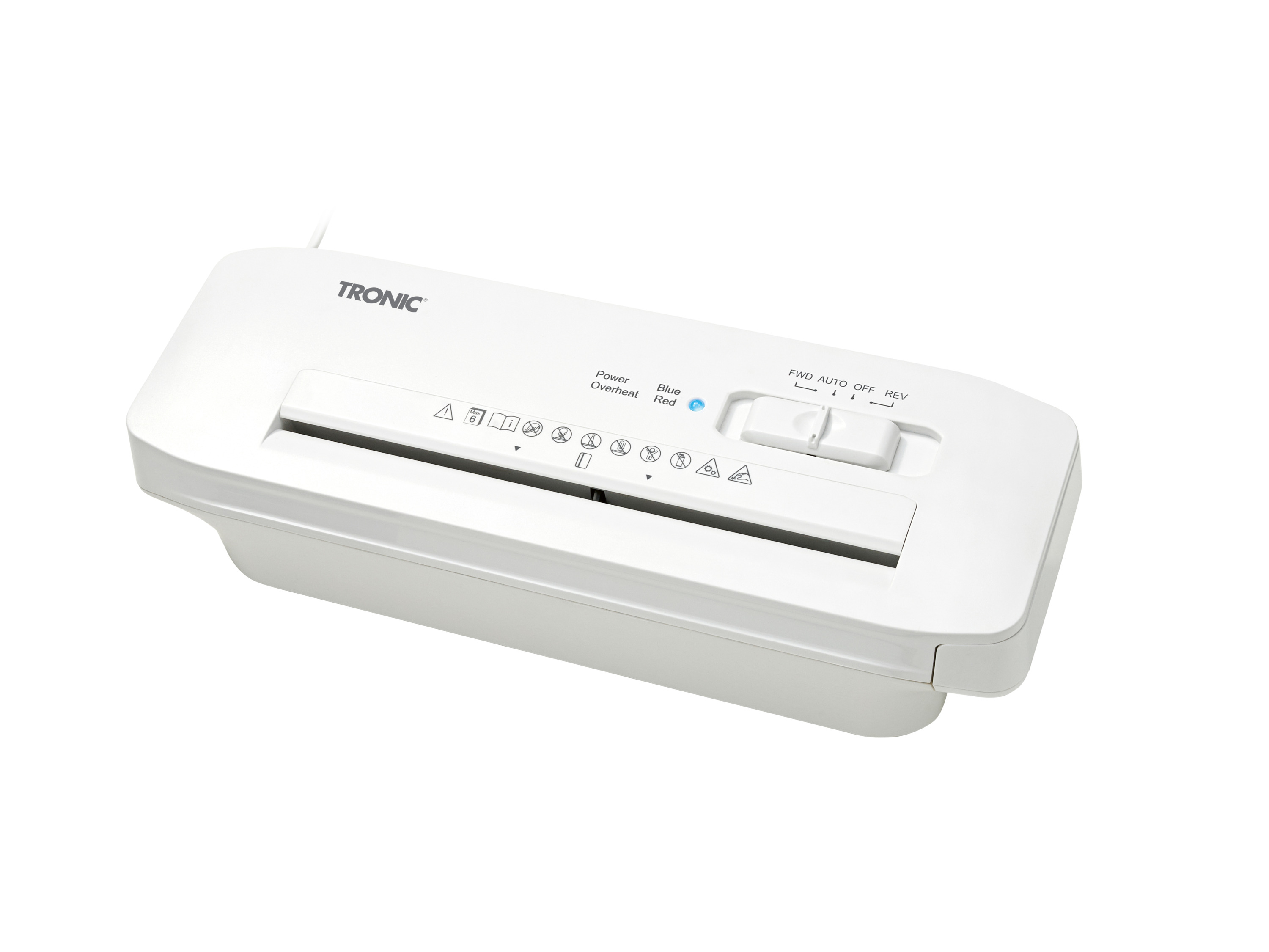 Tronic Niszczarka dokumentów nakładana na kosz, TAV 190 A1