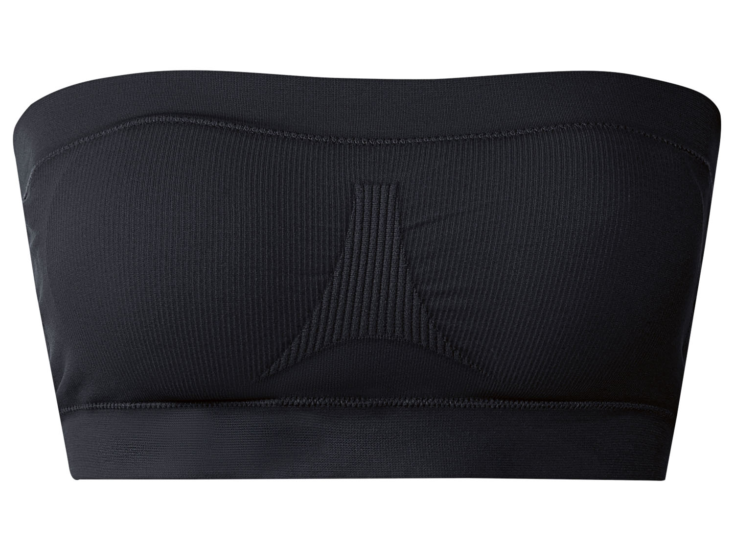 esmara Biustonosz bandeau opaska XS 32/34, Czarny