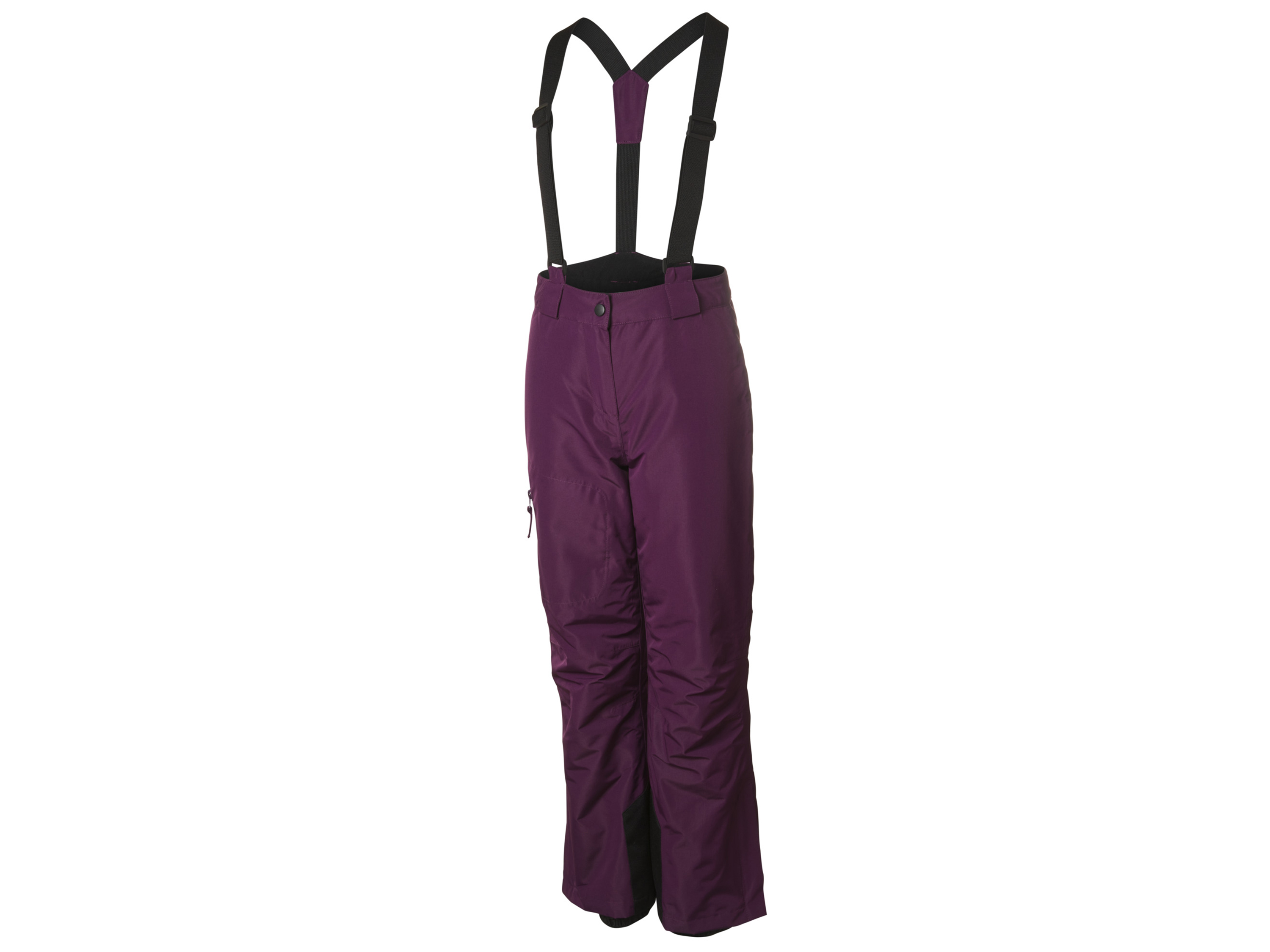 Crivit Spodnie narciarskie dziewczęce Fioletowy, 134/140