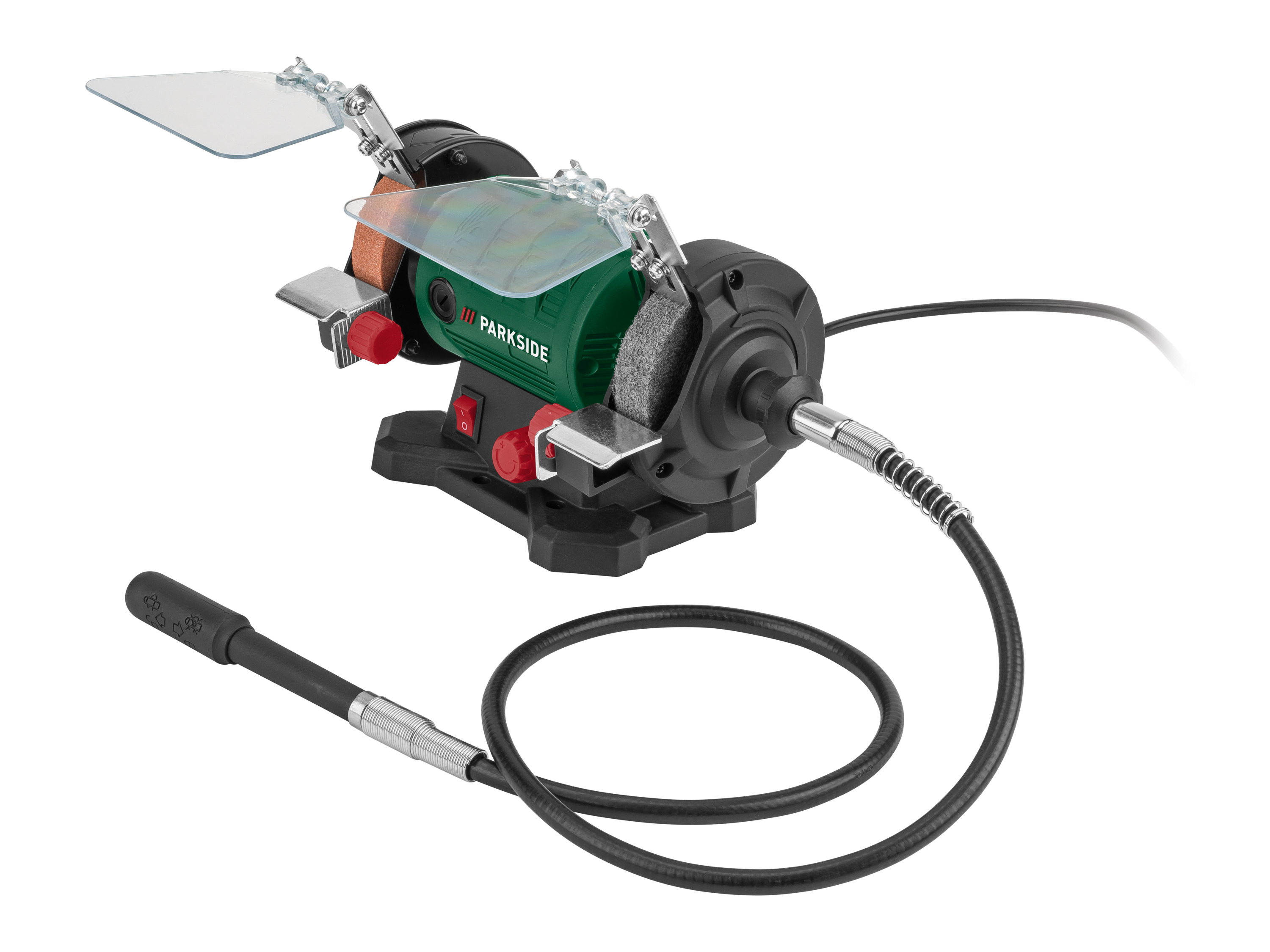 Parkside Szlifierka podwójna z giętkim wałkiem, 120 W, Pdfw 120 B3