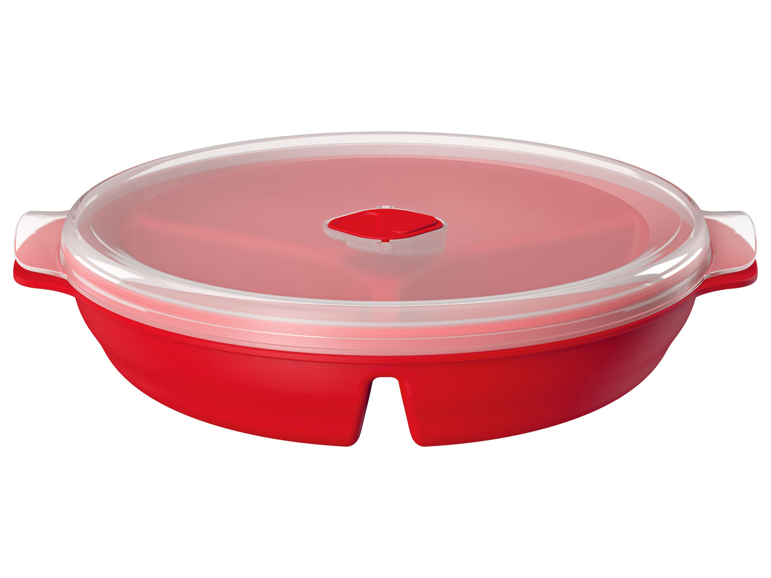 Ernesto Naczynia do podgrzewania w kuchence mikrofalowej Talerz z przegródkami do mikrofalówki