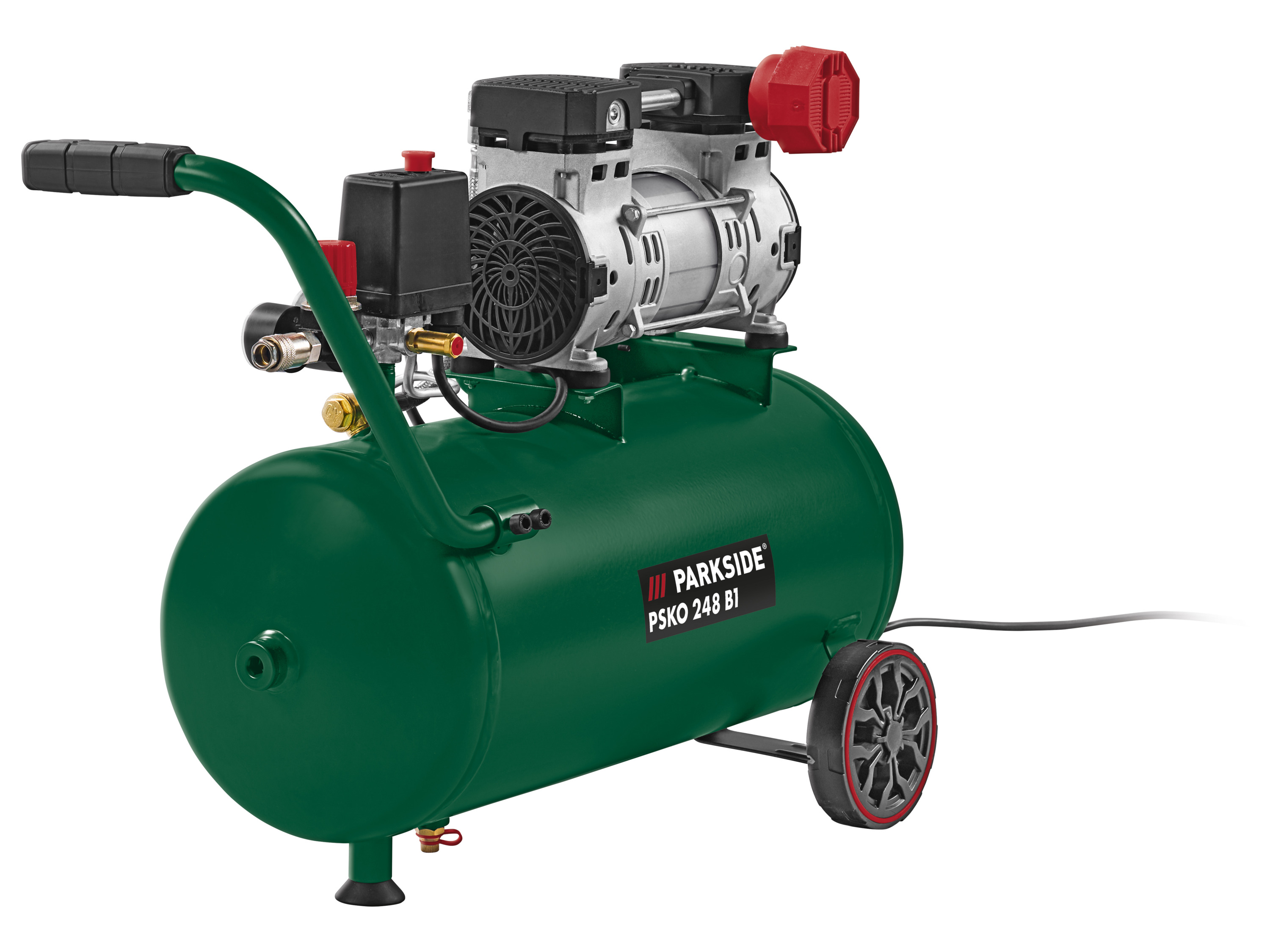 Parkside Kompresor cichy, 1100 W, Psko 248 B1