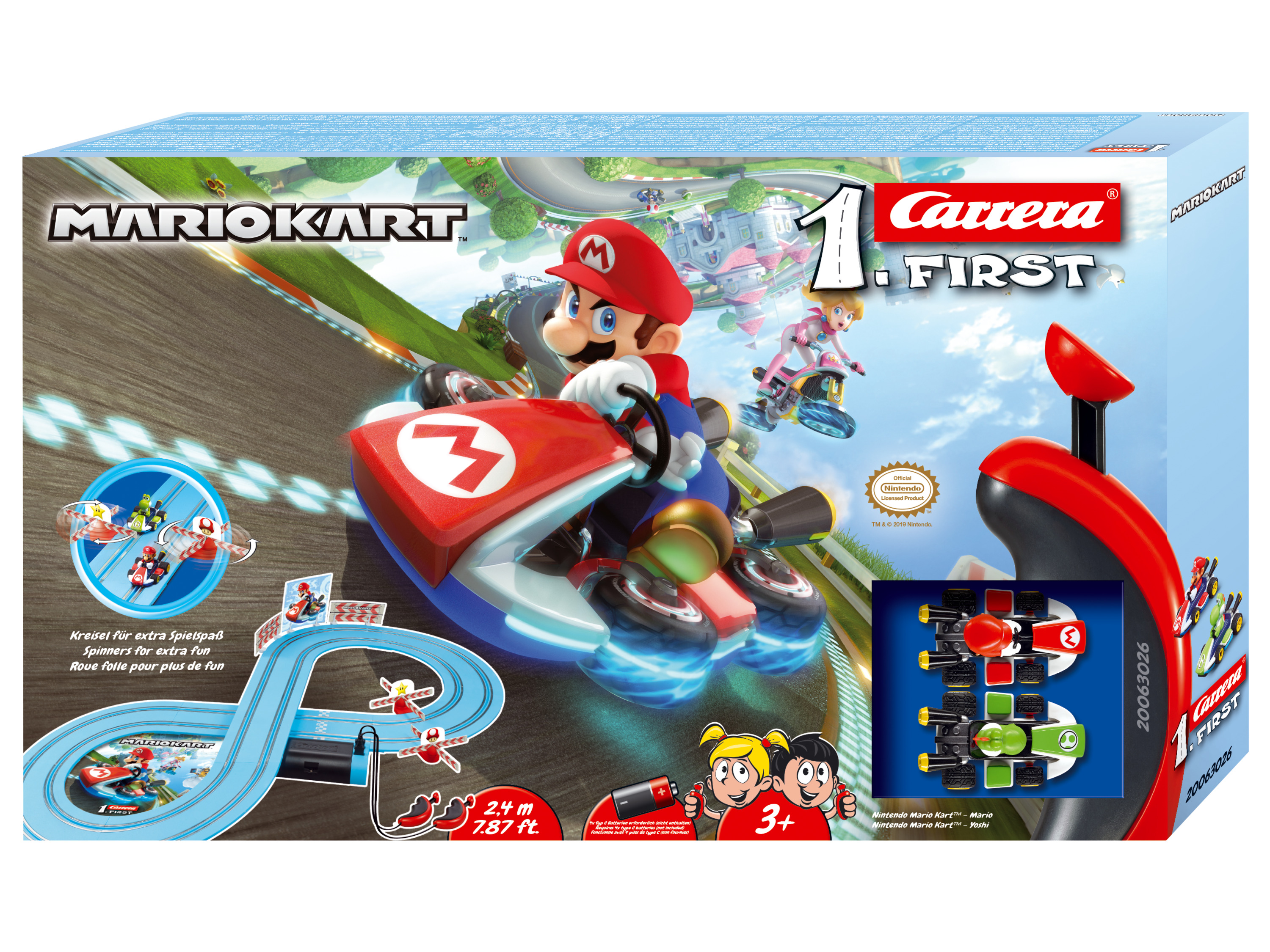 Carrera Pierwsza Trasa Samochodowa dla Maluchów Mario Kart