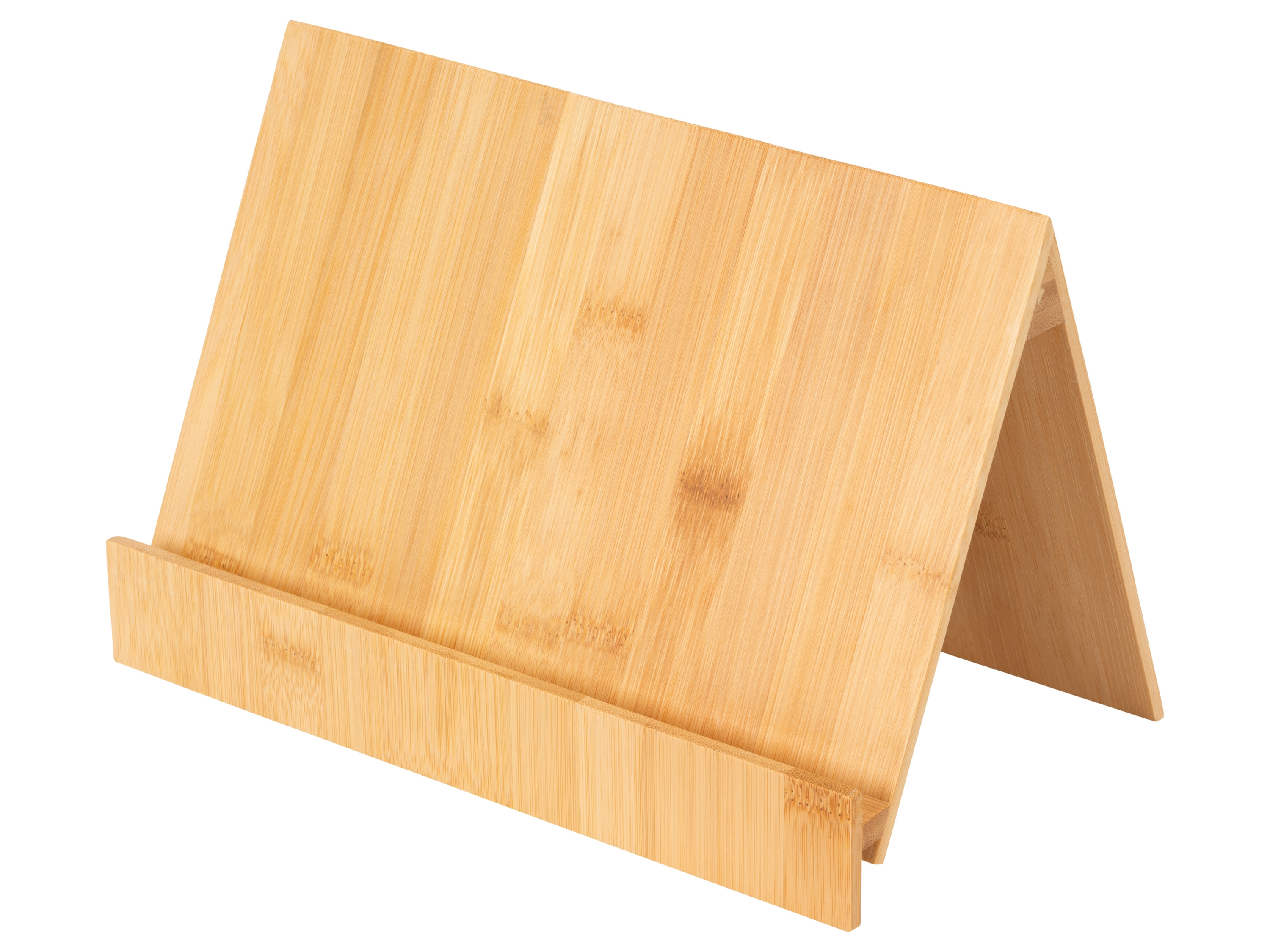 Wenko Uniwersalny organizer kuchenny, z wysokiej jakości bambusa Podpórka na tablet