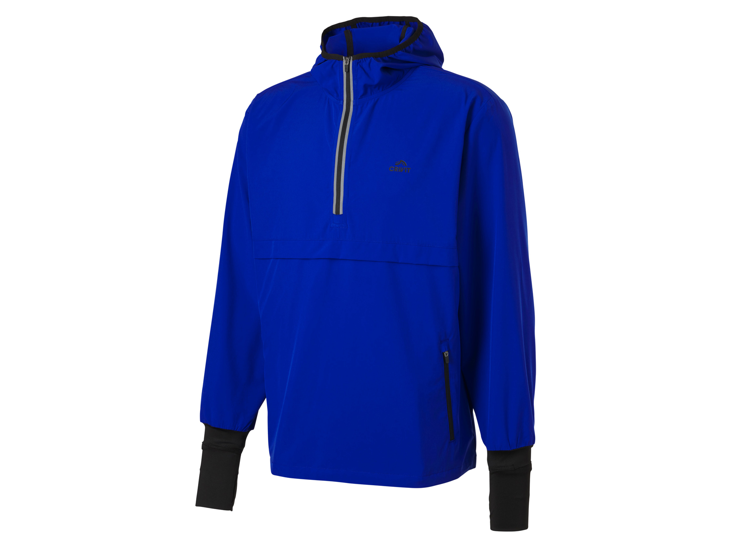 Crivit Kurtka do biegania męska Niebieski, M 48/50