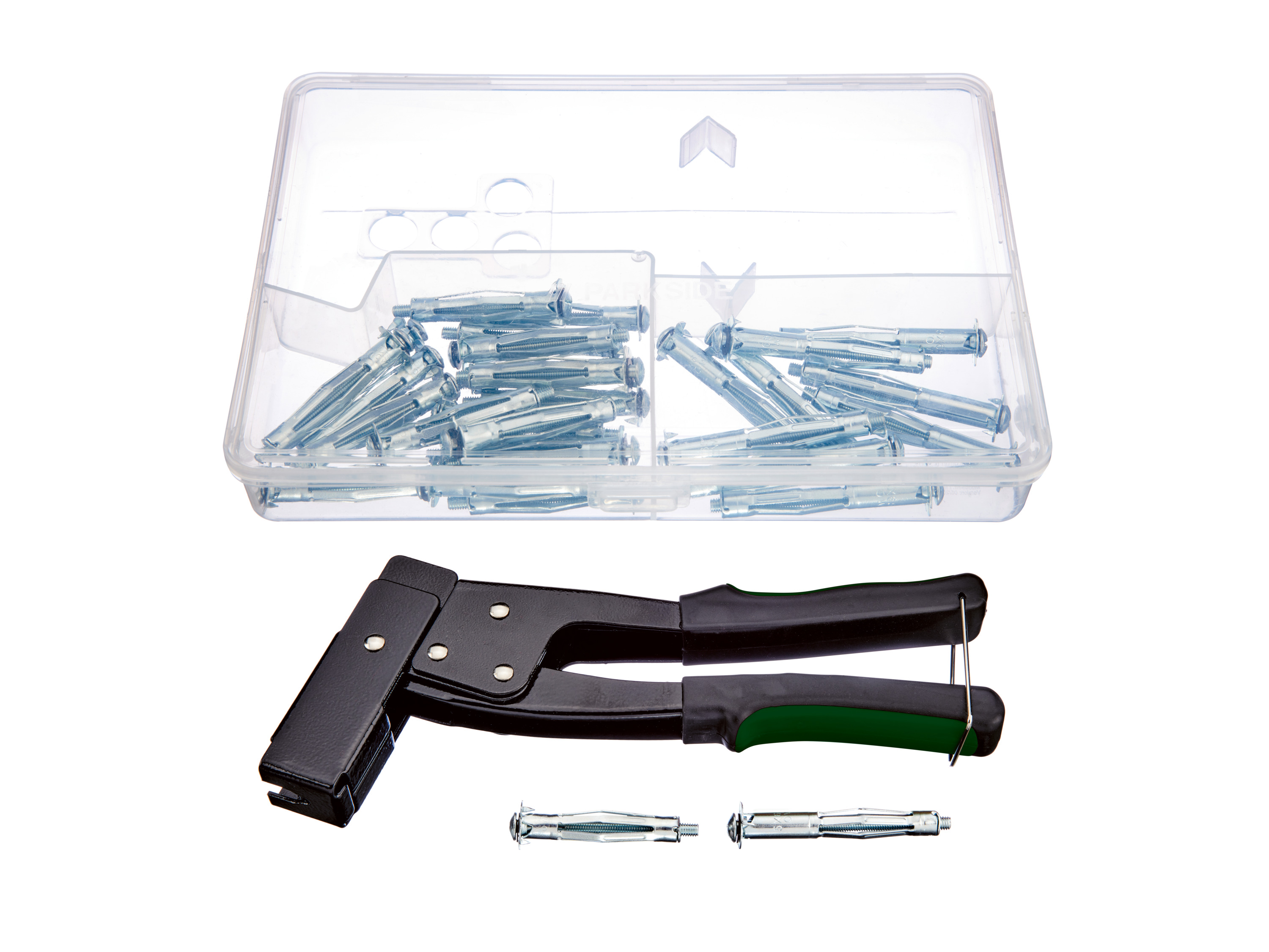 Parkside Zestaw metalowych kołków rozporowych, 31 sztuk/95 sztuk Zestaw montażowy