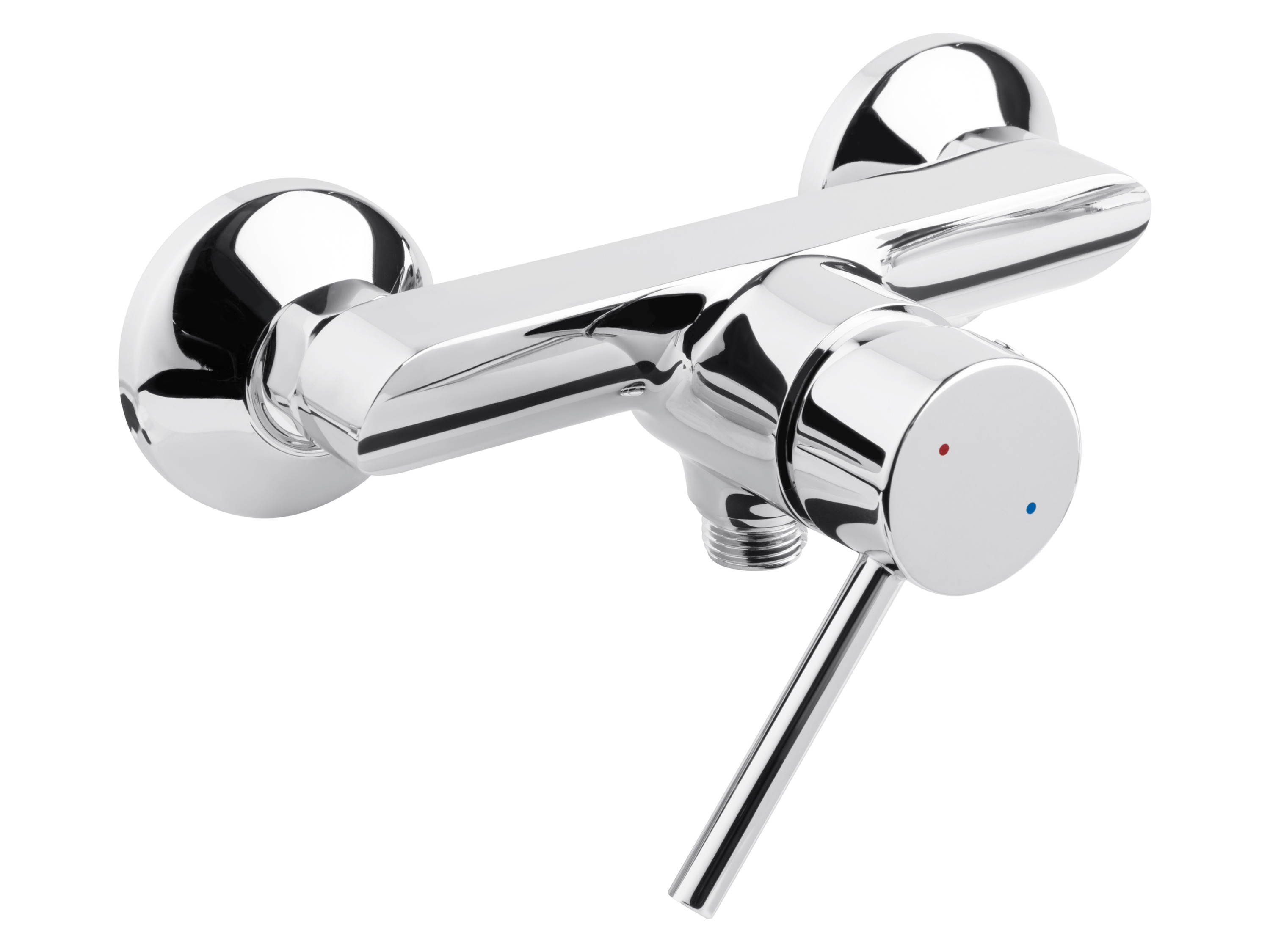 Livarno Jednouchwytowa bateria prysznicowa lub wannowa Chromowana bateria prysznicowa