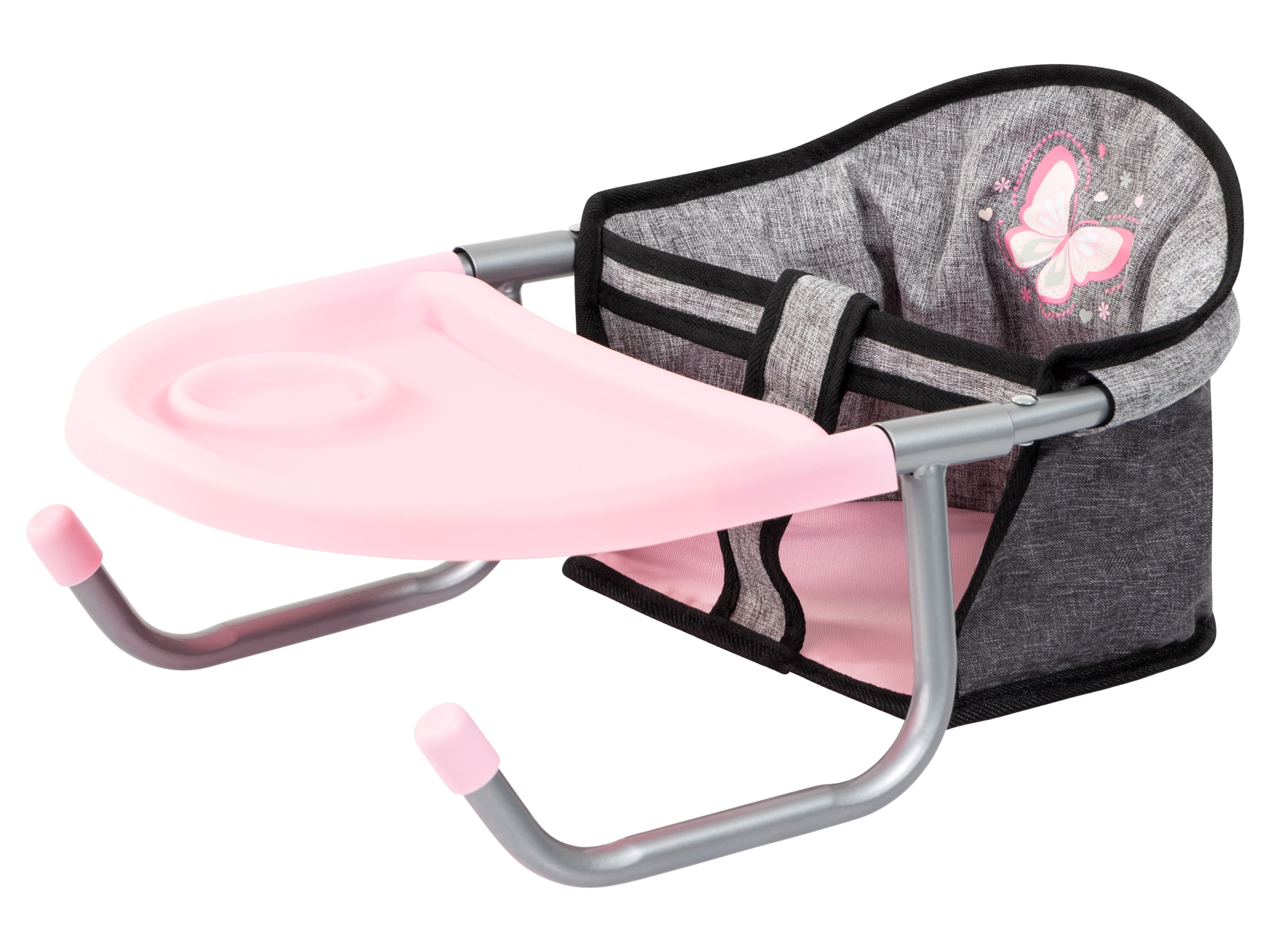 Bayer Design Nosidełko dla lalek \ Krzesełko do karmienia lalek \ Krzesełko do stołu dla lalek Siedzisko do stołu