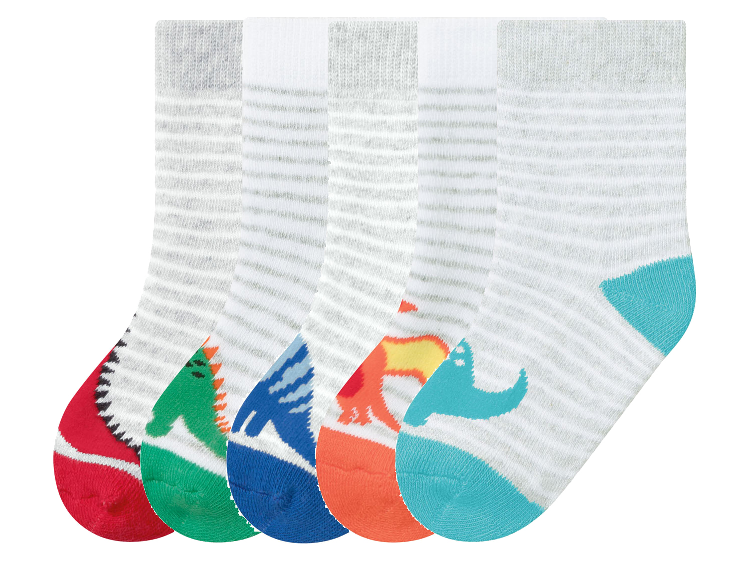 lupilu Skarpetki chłopięce termiczne 19/22, W paski