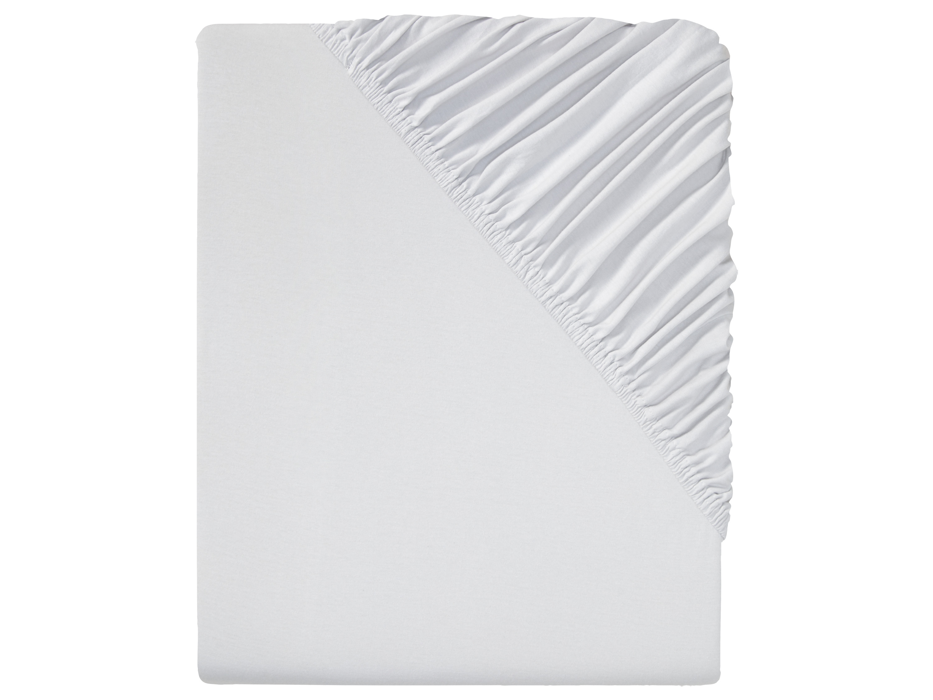 Livarno home Prześcieradło z dżerseju z gumką, 140-160 x 200 cm Szary