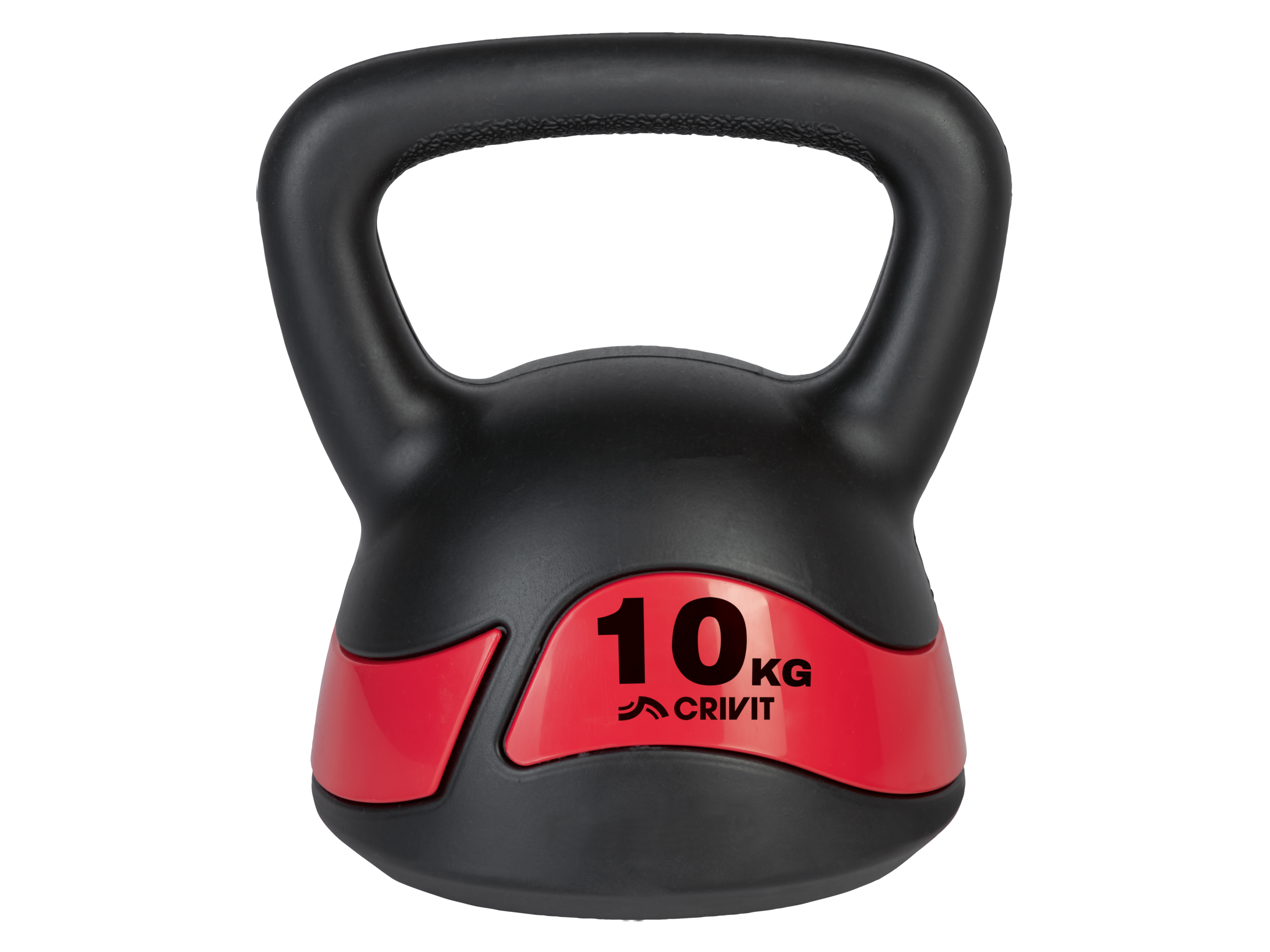 Crivit Deska do pompek / Hantle PCV 2x2 kg / Kettlebell, 10 kg Kettlebell z tworzywa 10 kg