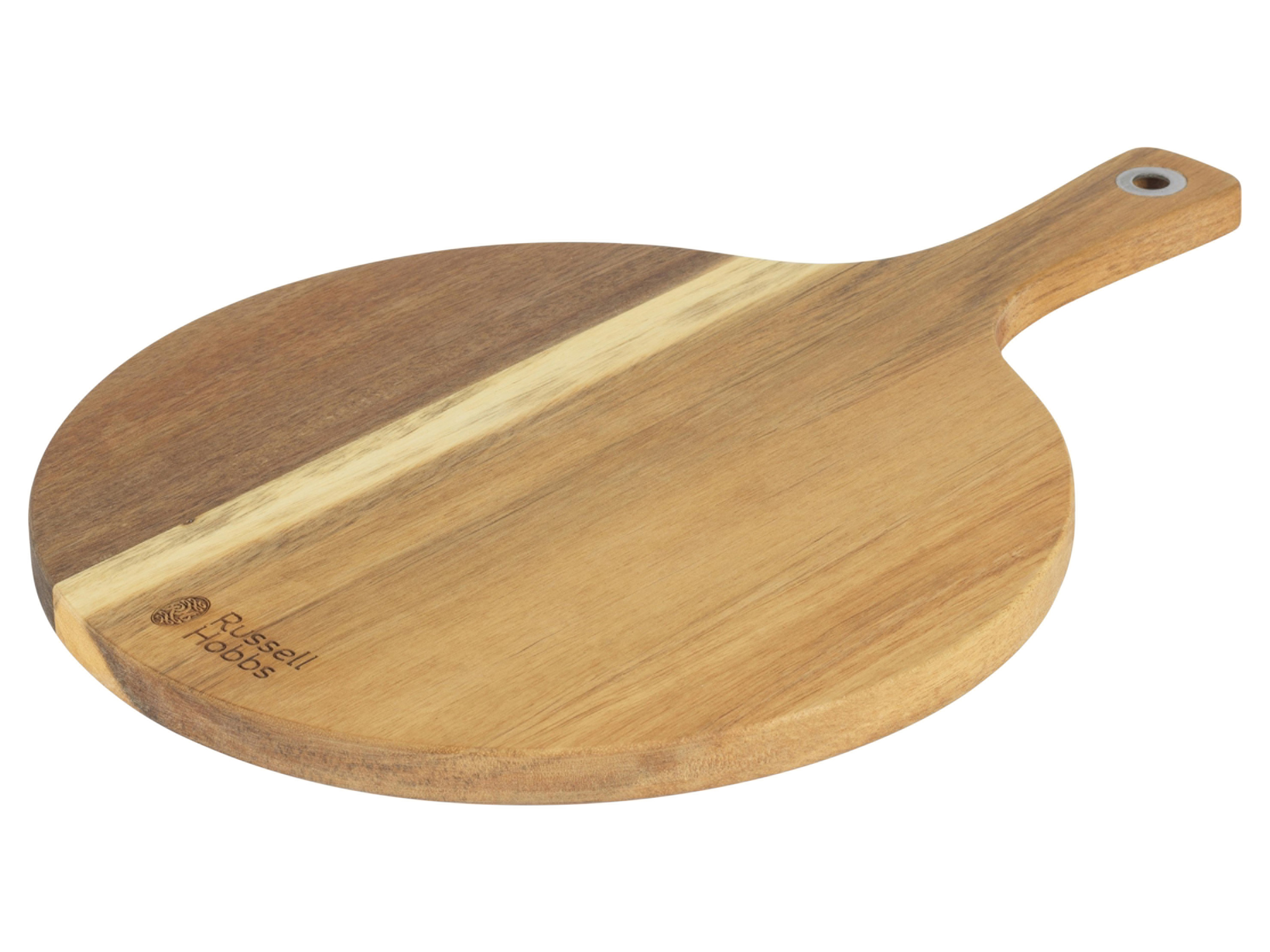 Russell Hobbs Deska do serwowania / Deska do pizzy drewniana Okrągły