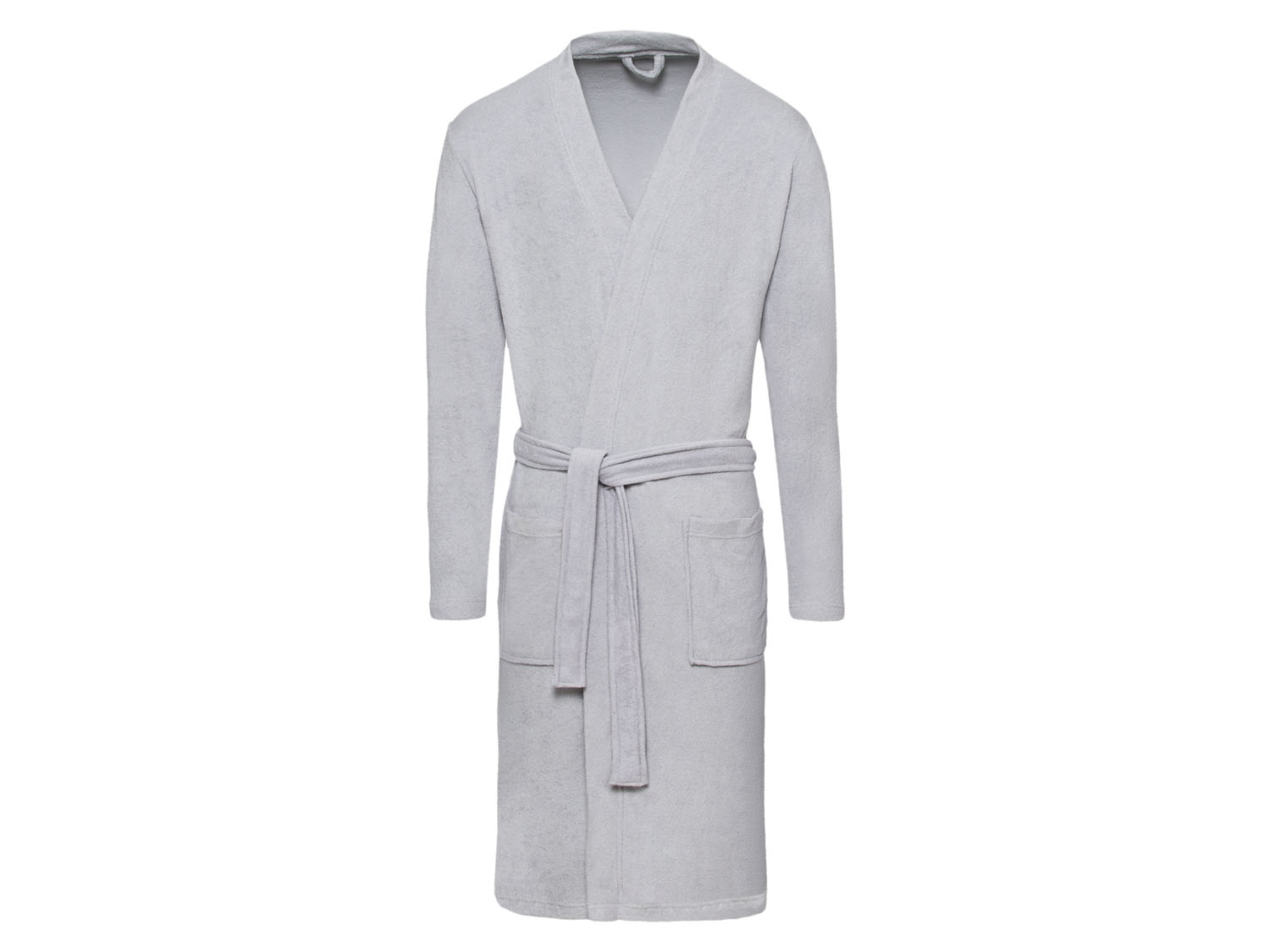 Livarno home Szlafrok męski L52/54, Jasnoszary