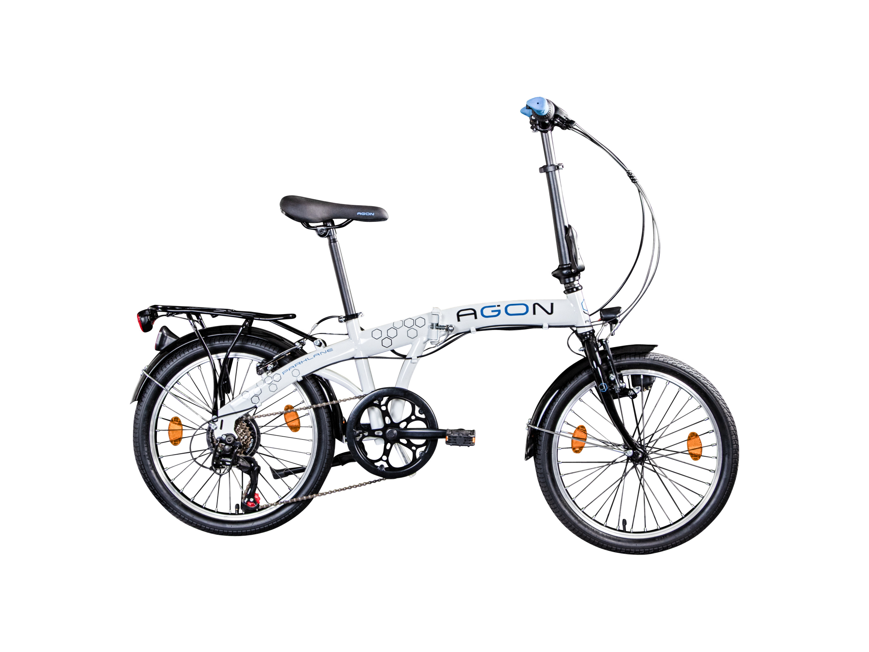 Zündapp Rower składany Parklane Biały/ niebieski