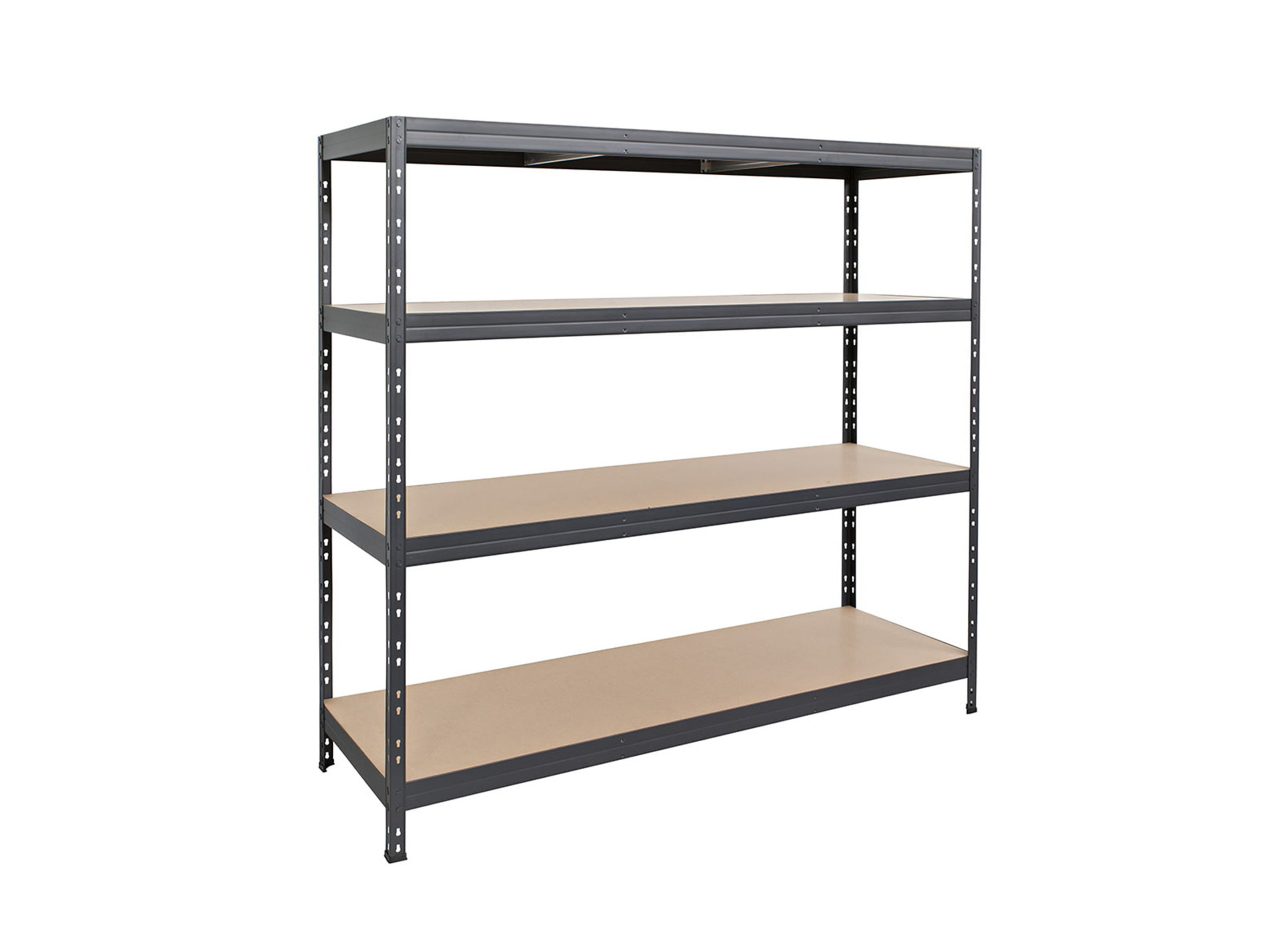 AR Shelving Regał magazynowy Rivet 180x180x60 cm, antracytowoszary