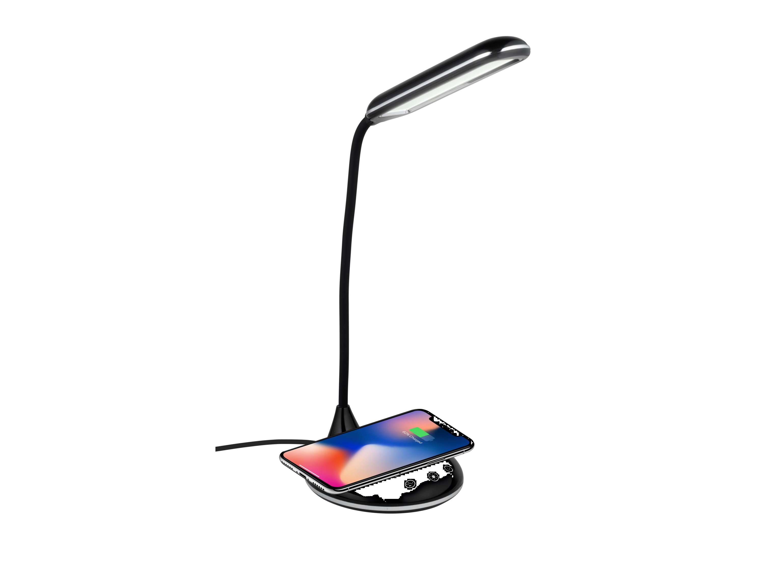 Grundig Lampa LED z bezprzewodową ładowarką 2w1