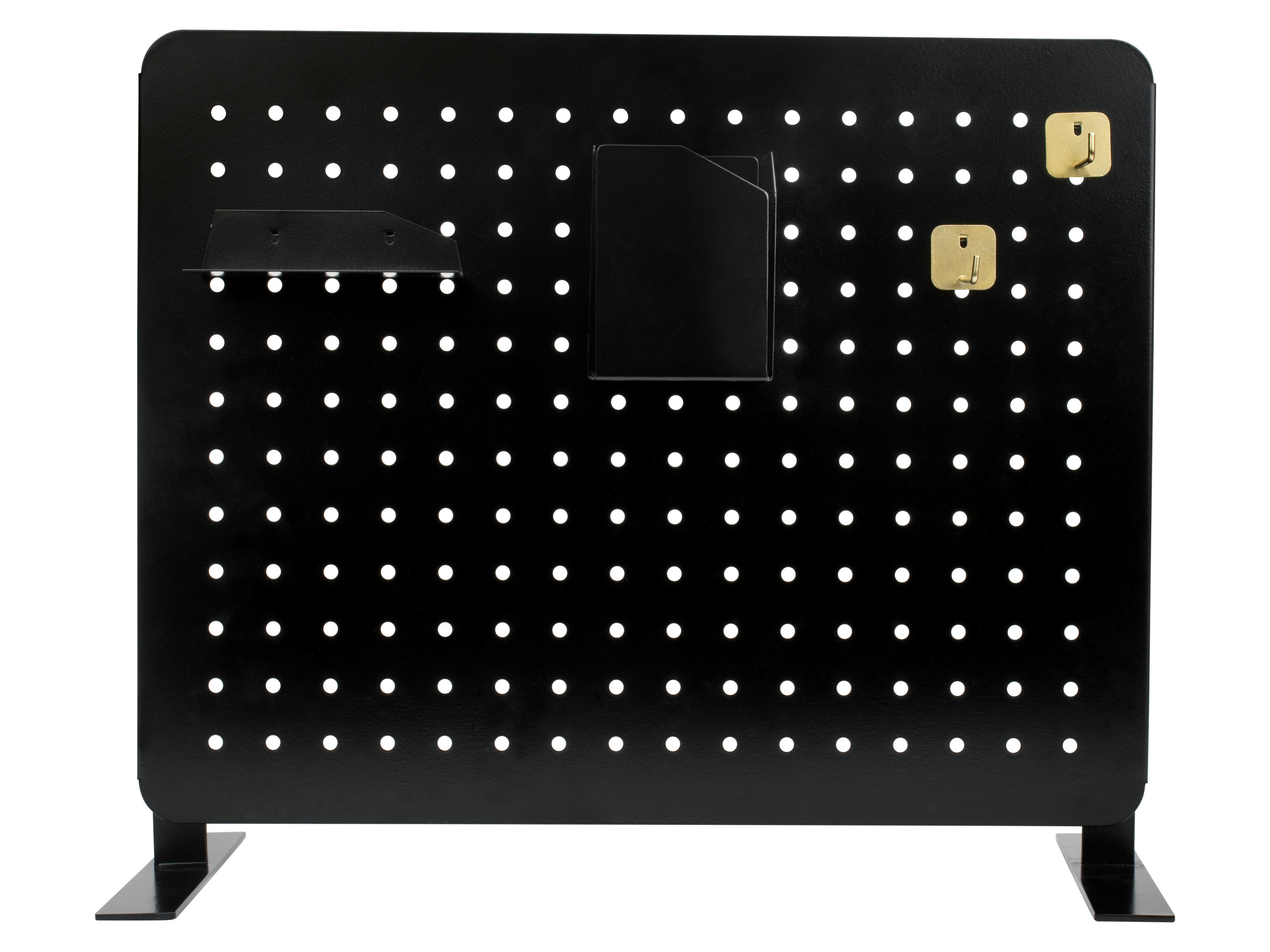 crelando Tablica na pinezki i haczyki Czarny