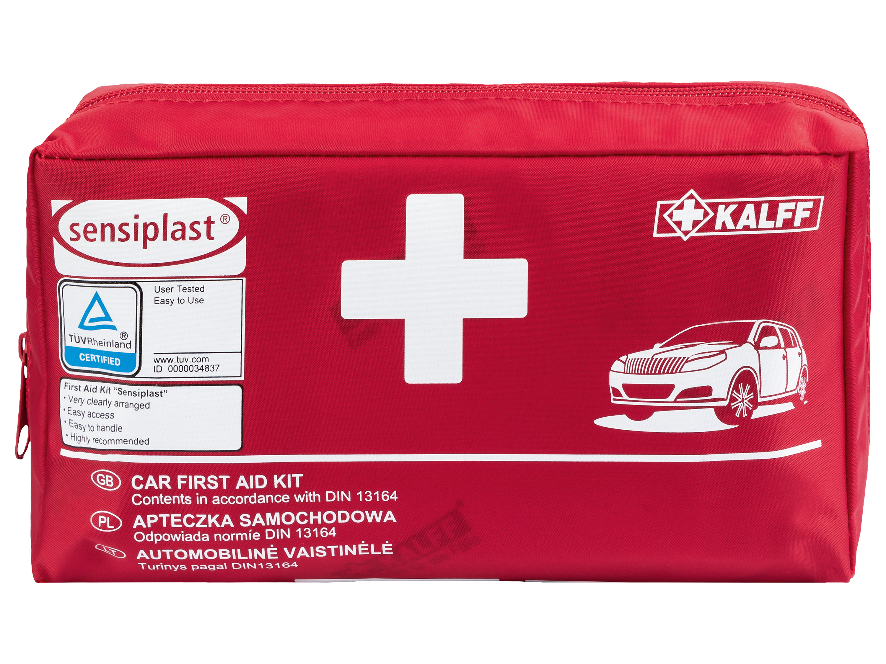 sensiplast Apteczka samochodowa, 44 elementy