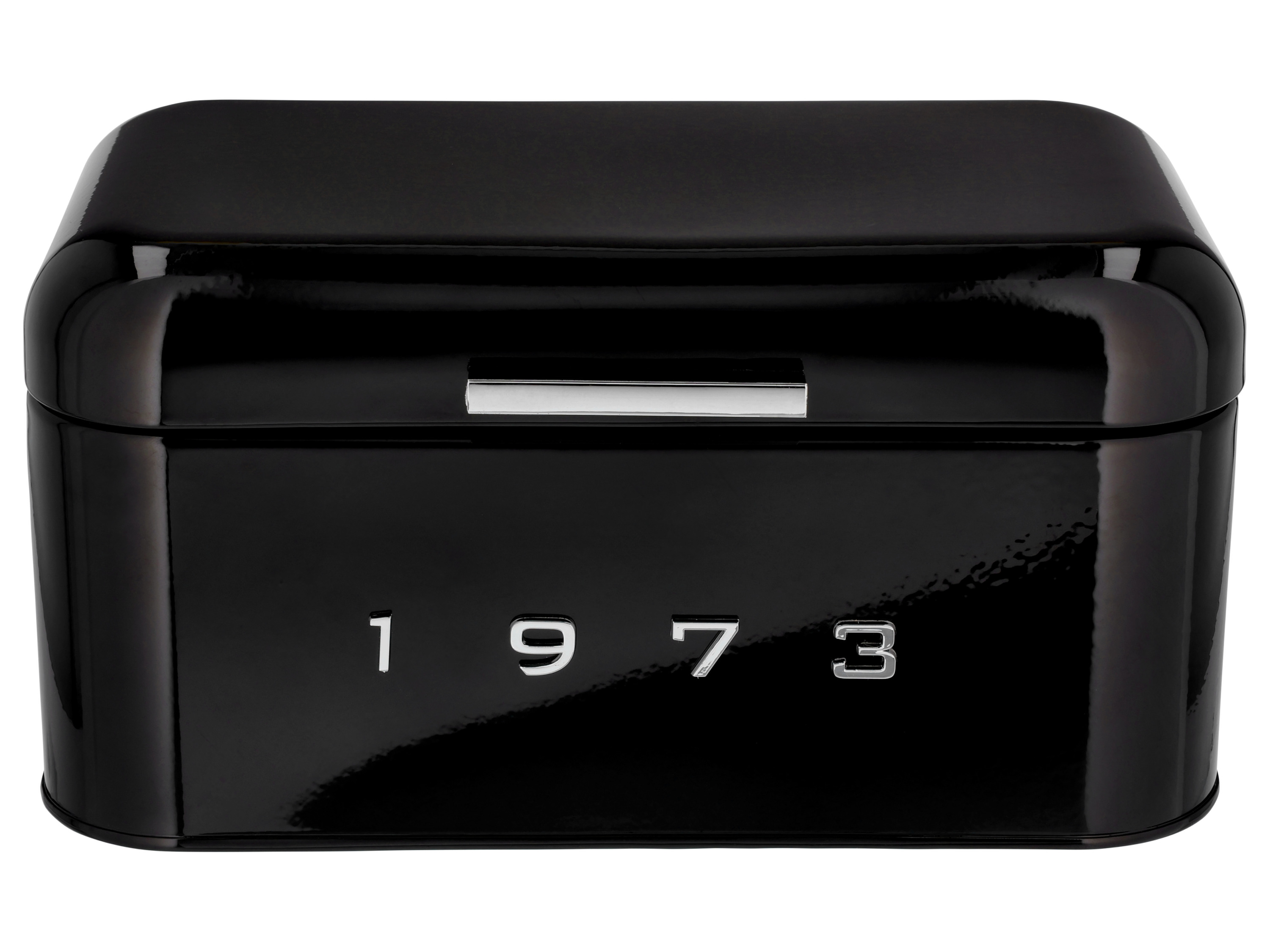 Silvercrest Chlebak Retro 1973, metalowy Czarny