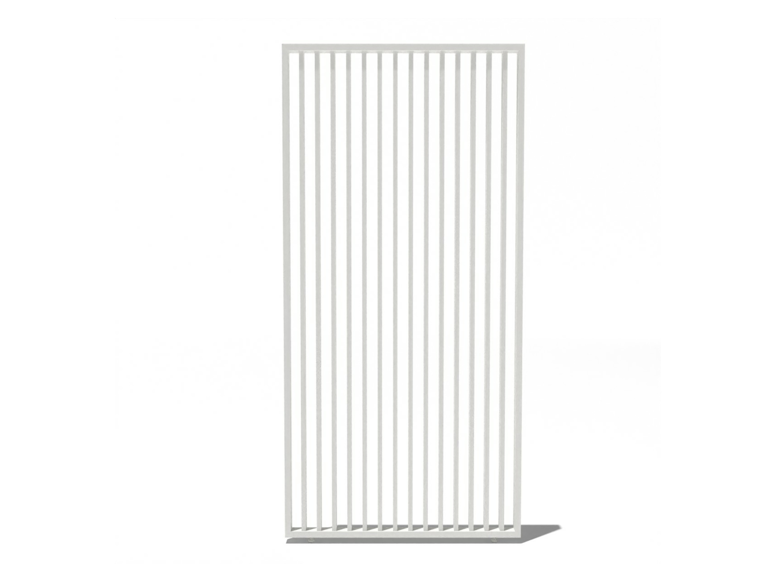 Pergoline Aluminiowy panel ścienny do zadaszenia Trumpf i Superior Pionowy, Biały, 1,13 m