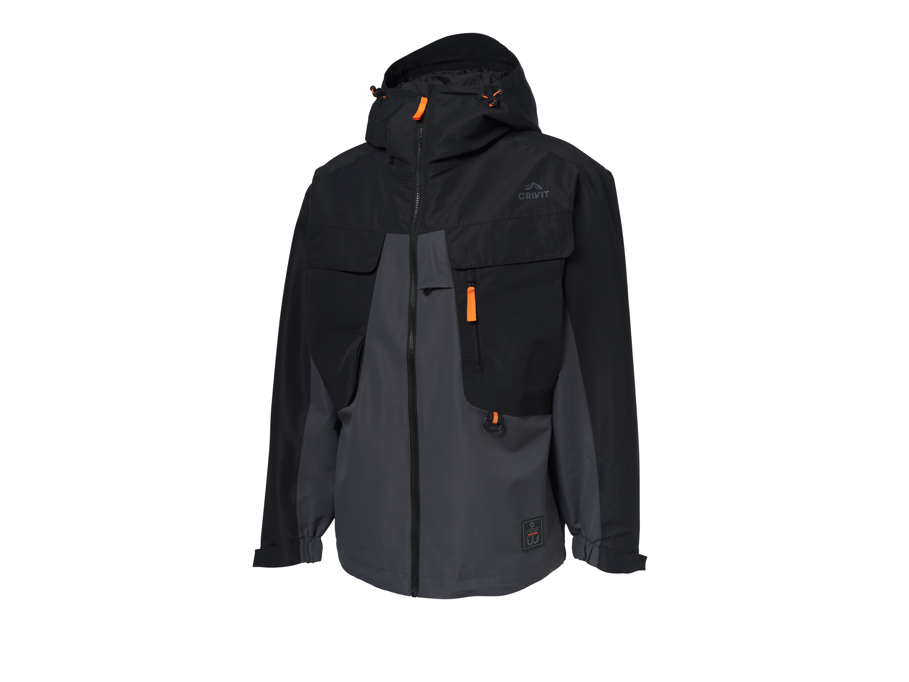 Crivit Kurtka męska przejściowa Czarny, S 44/46