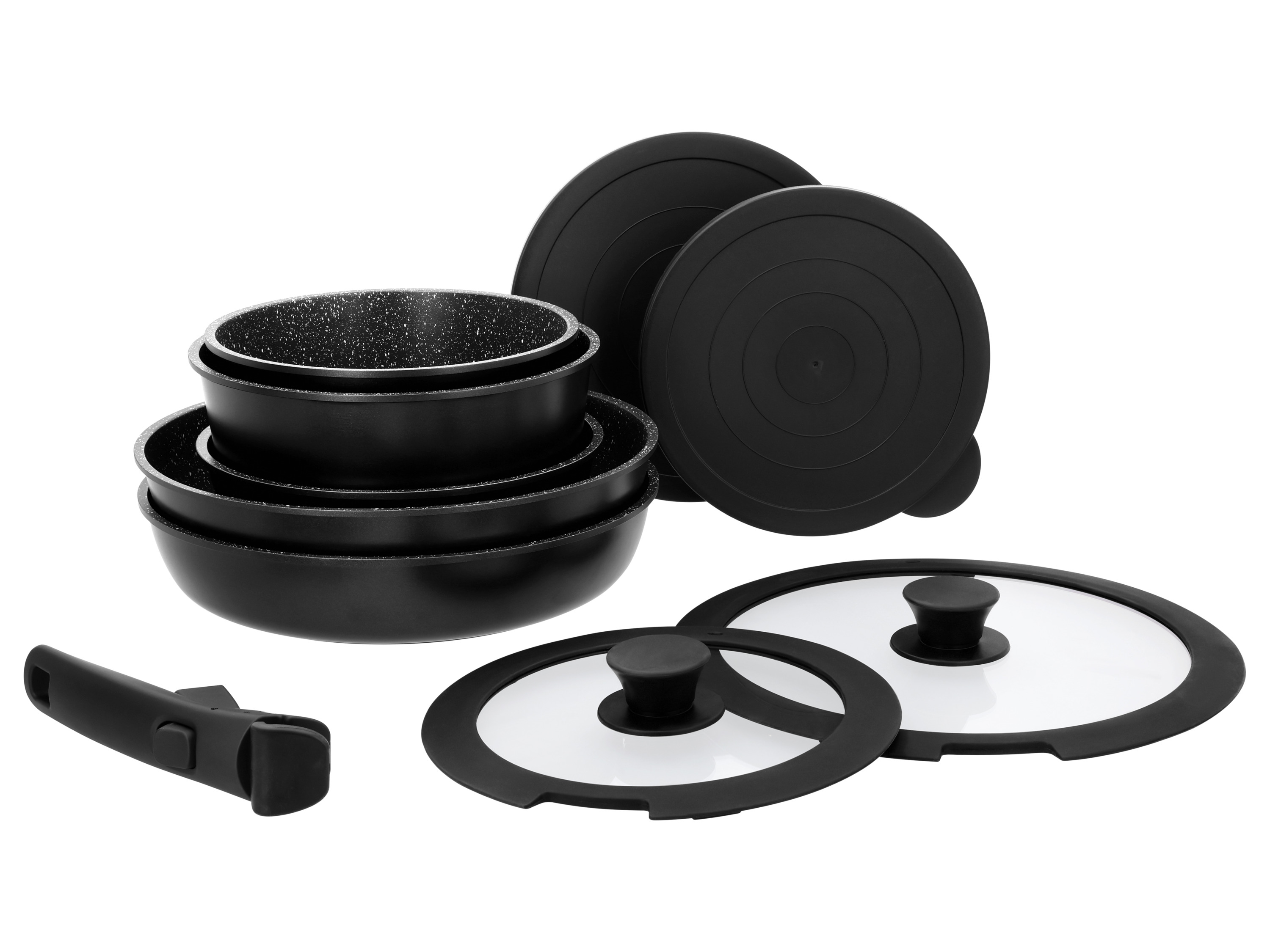 Silvercrest Zestaw garnków i patelni, 10 elementów