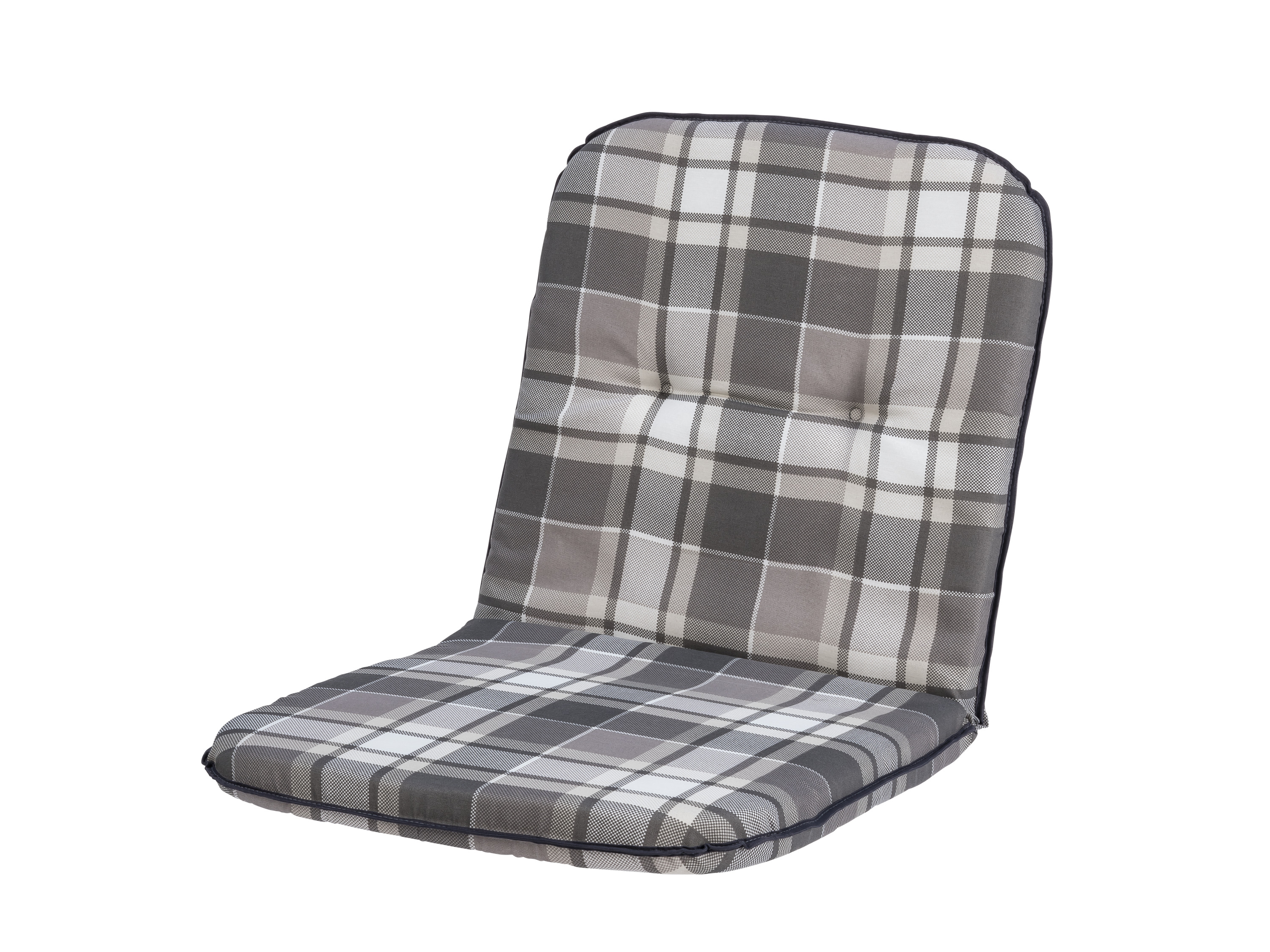 Livarno Poduszka na krzesło z niskim oparciem Szary