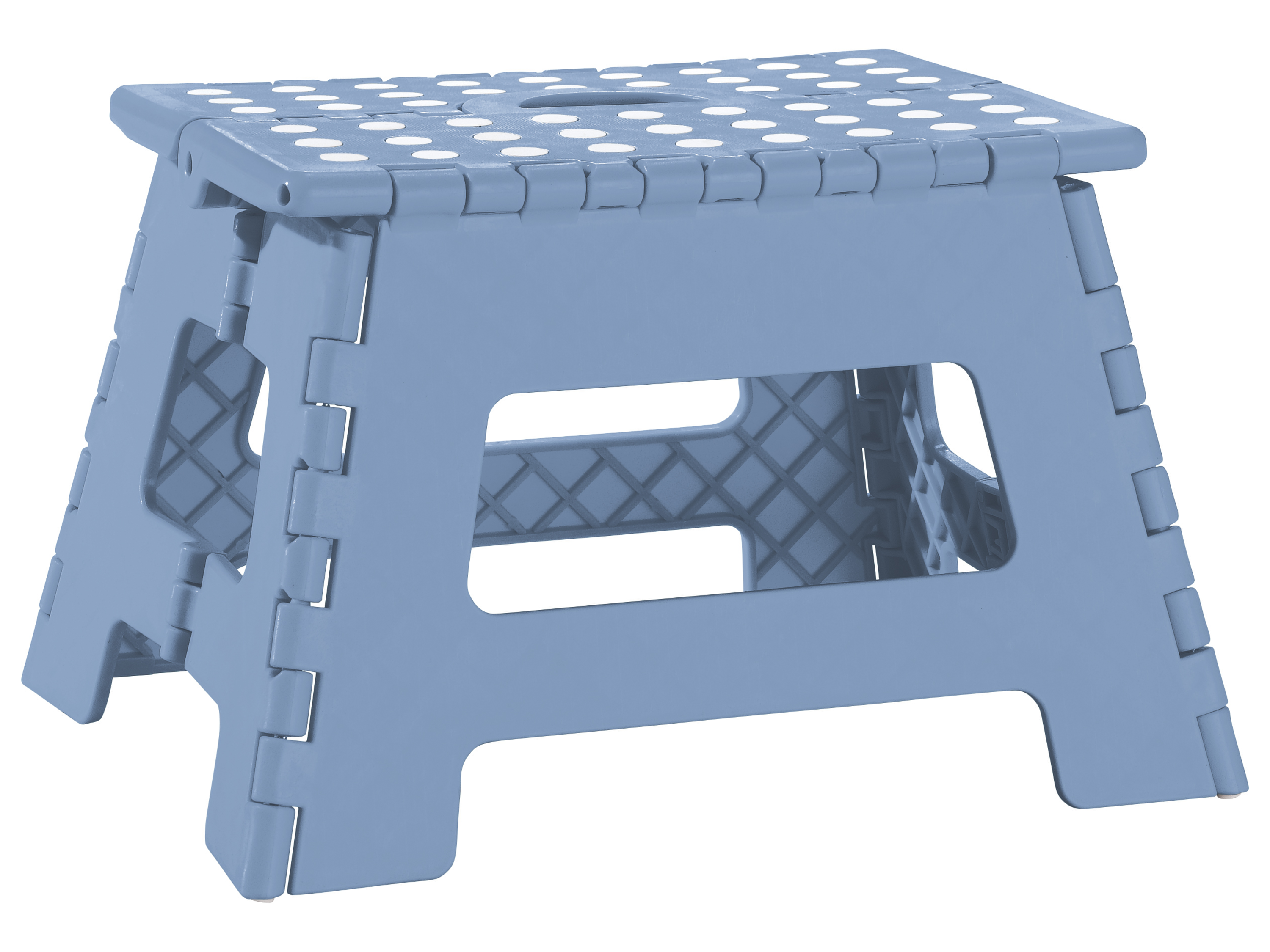 Livarno home Taboret składany Niebieski